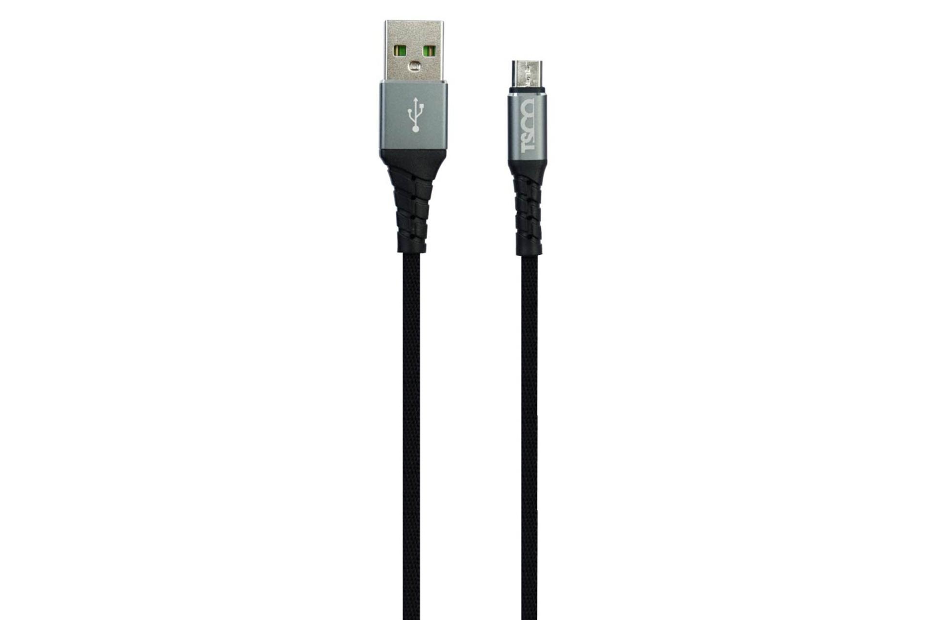 کابل شارژ USB تسکو USB به Micro-USB مدل TC A192 با طول 1 متر مشکی