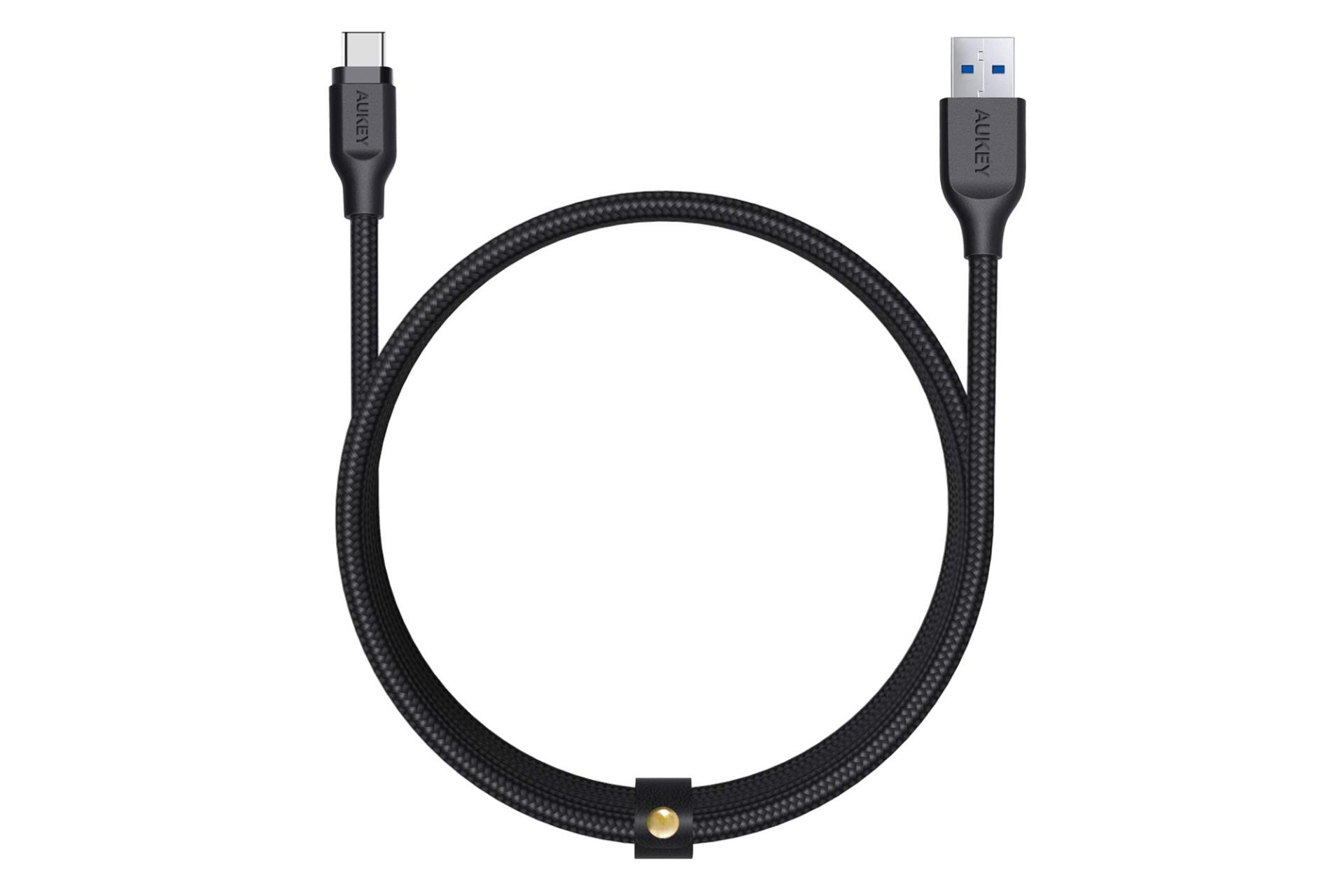 کابل شارژ USB آکی USB به Type-C مدل CB-AC2 با طول 2 متر