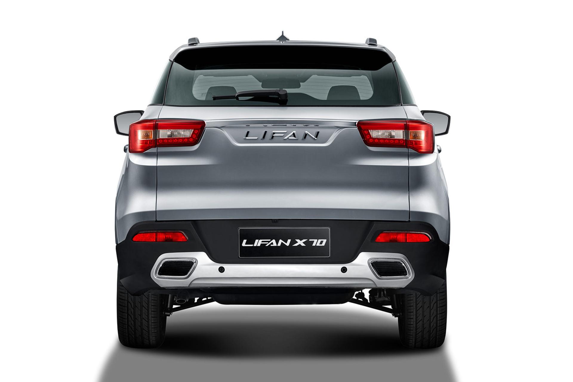 خودرو لیفان نمای پشت / car Lifan X70