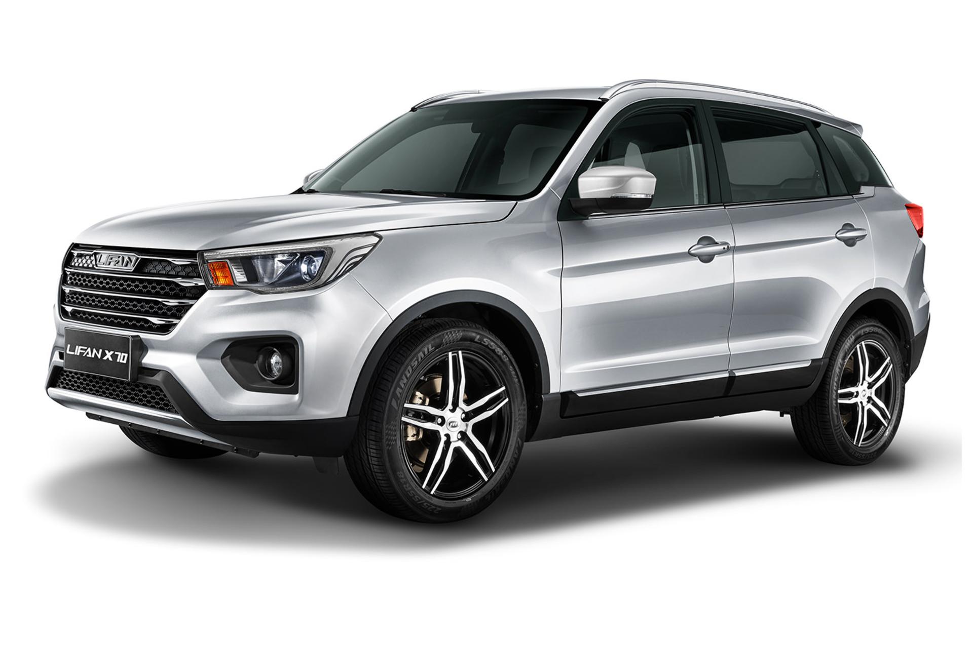 خودرو لیفان نمای جلو / car Lifan X70