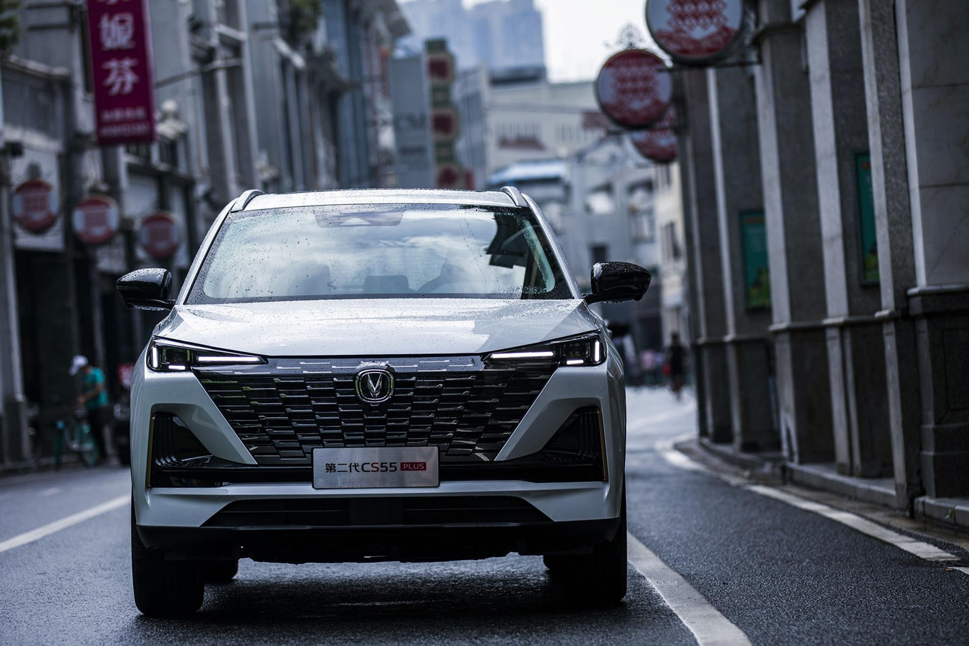 خودرو چانگان سی اس 55  پلاس خودرو چانگان سی اس Changan CS55 Plus در شهر