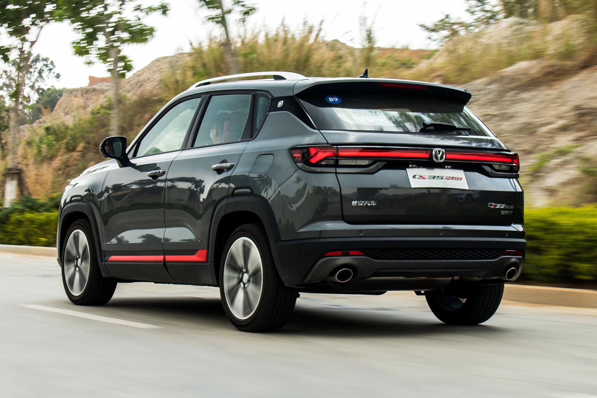 خودرو چانگان سی اس 35 پلاس خودرو چانگان سی اس 35 پلاس Changan CS35 Plus نمای پشت