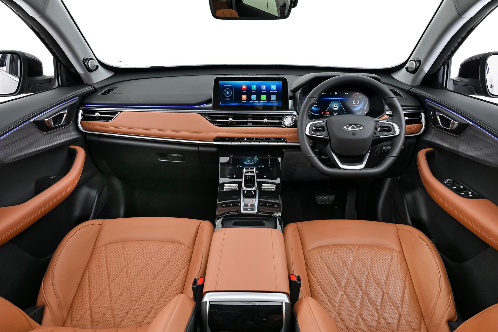 خودرو چری تیگو پرو Chery Tiggo 8 Pro نمای داخل