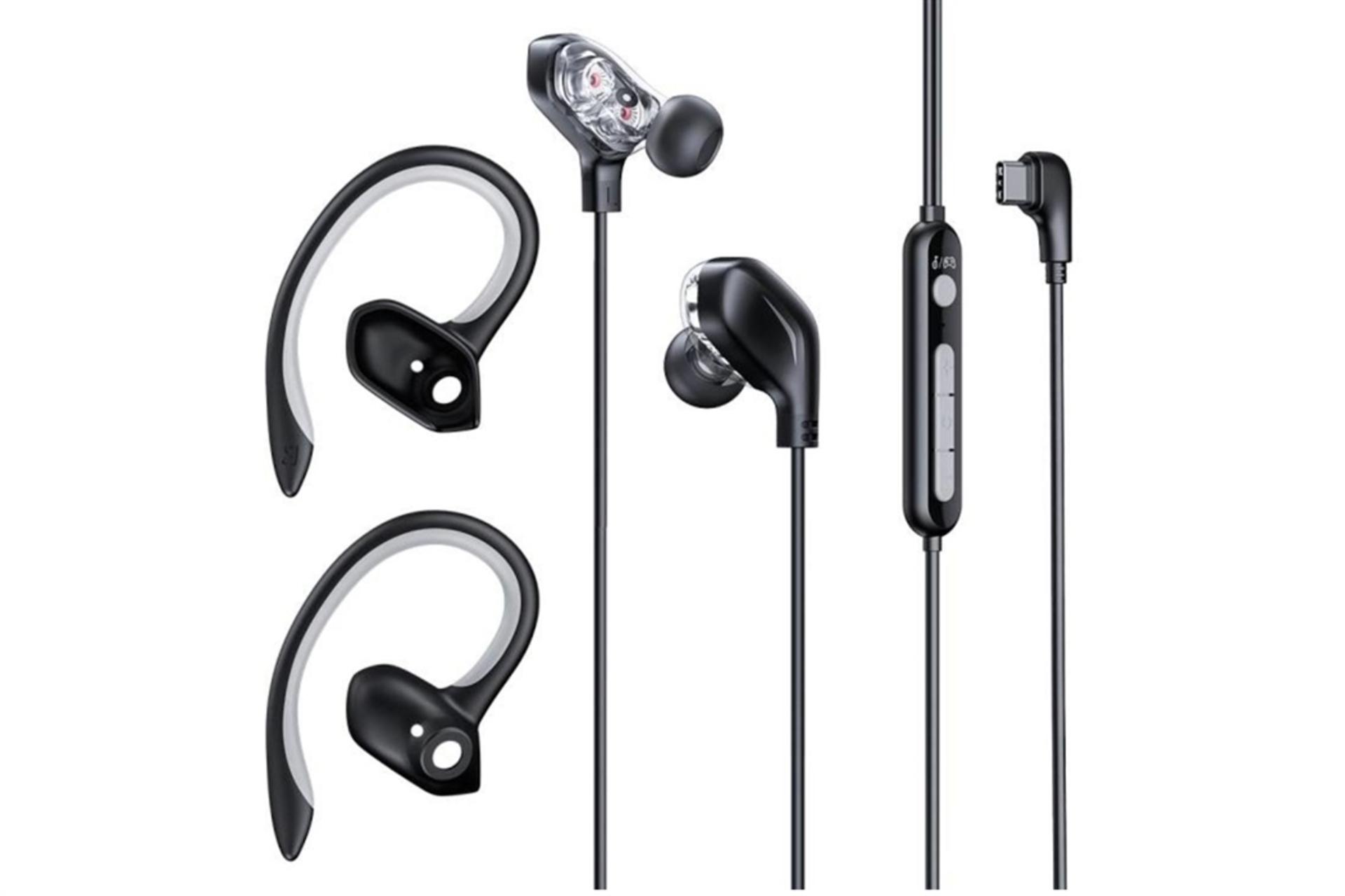 اقلام همراه هدفون گیمینگ باسئوس Baseus GAMO C18 مشکی