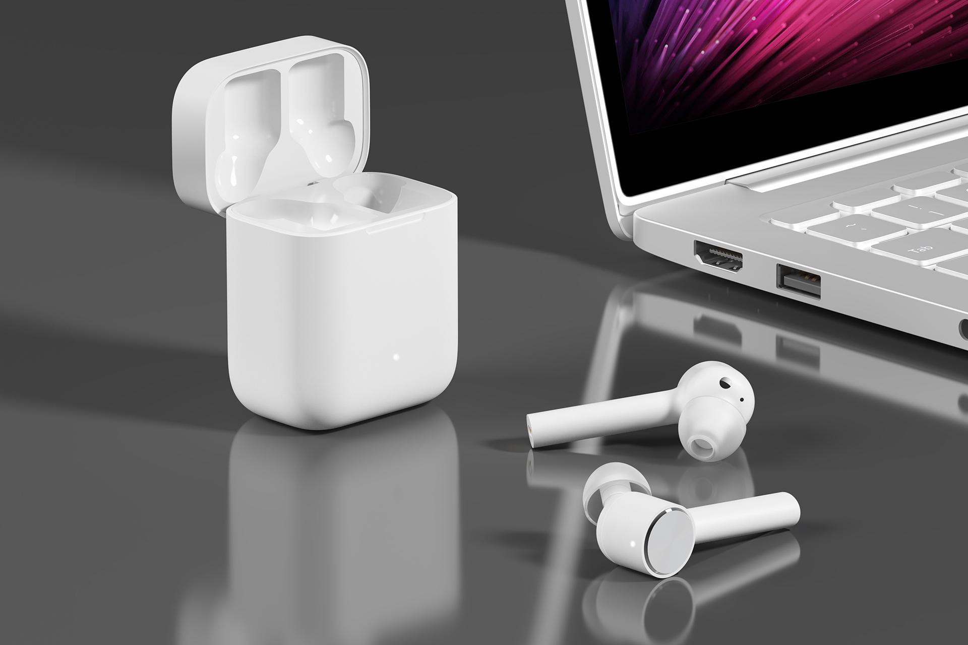 محفظه شارژ ایرباد بی سیم شیائومی Xiaomi Mi True Wireless Earphones TWSEJ01JY