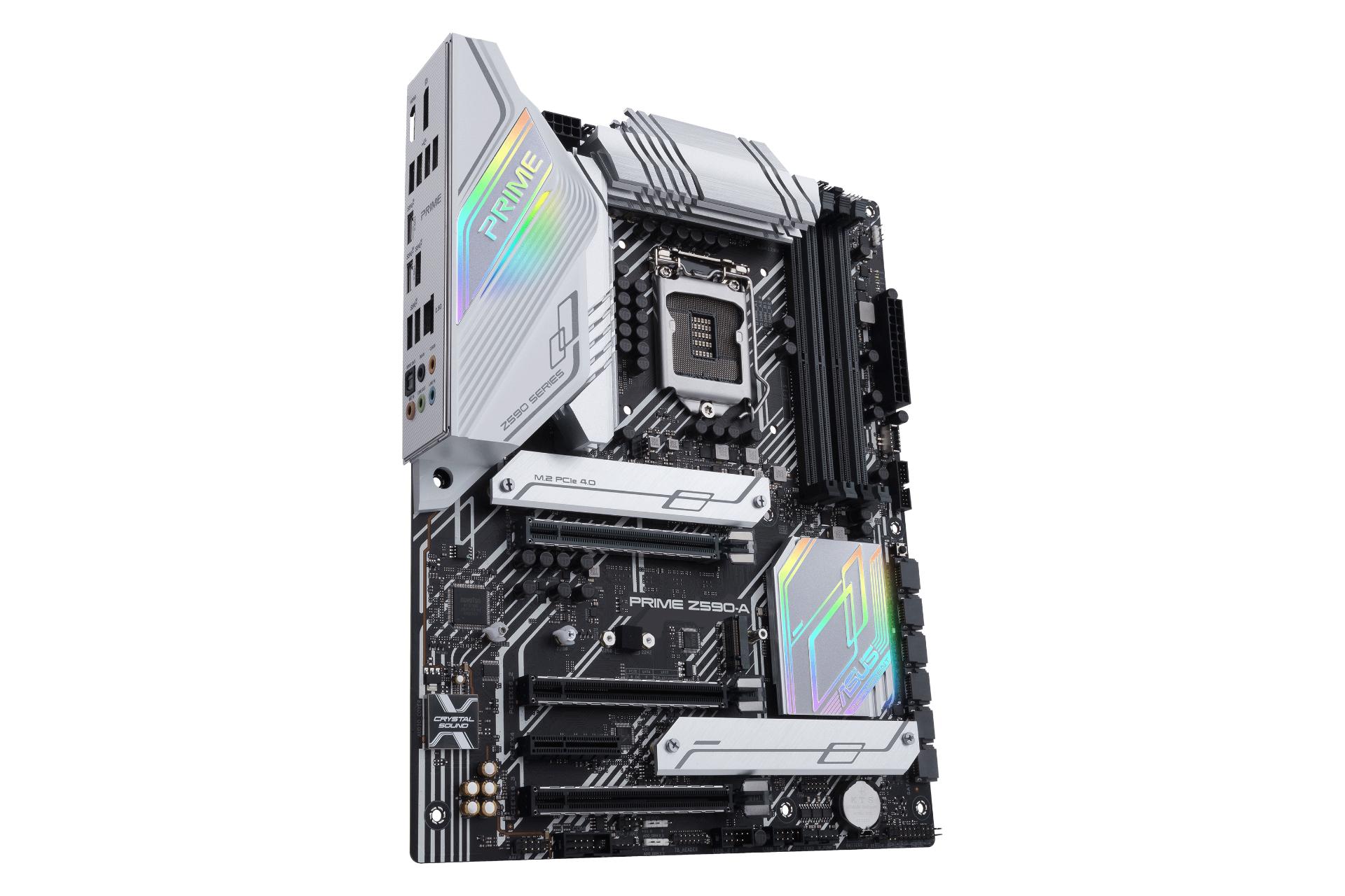 نمای چپ مادربرد ایسوس ASUS PRIME Z590-A