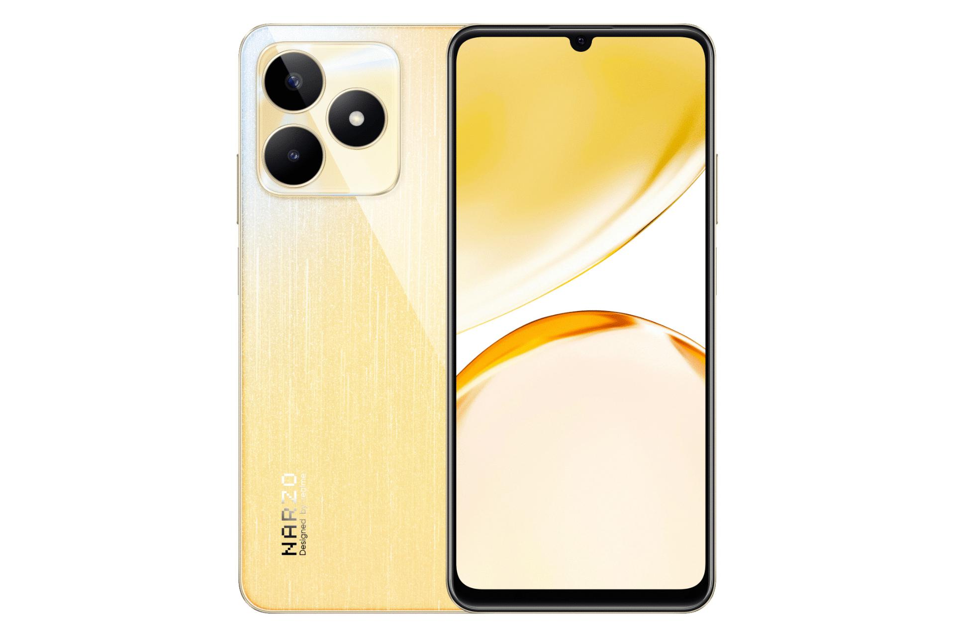 گوشی موبایل ریلمی Realme Narzo N53 طلایی