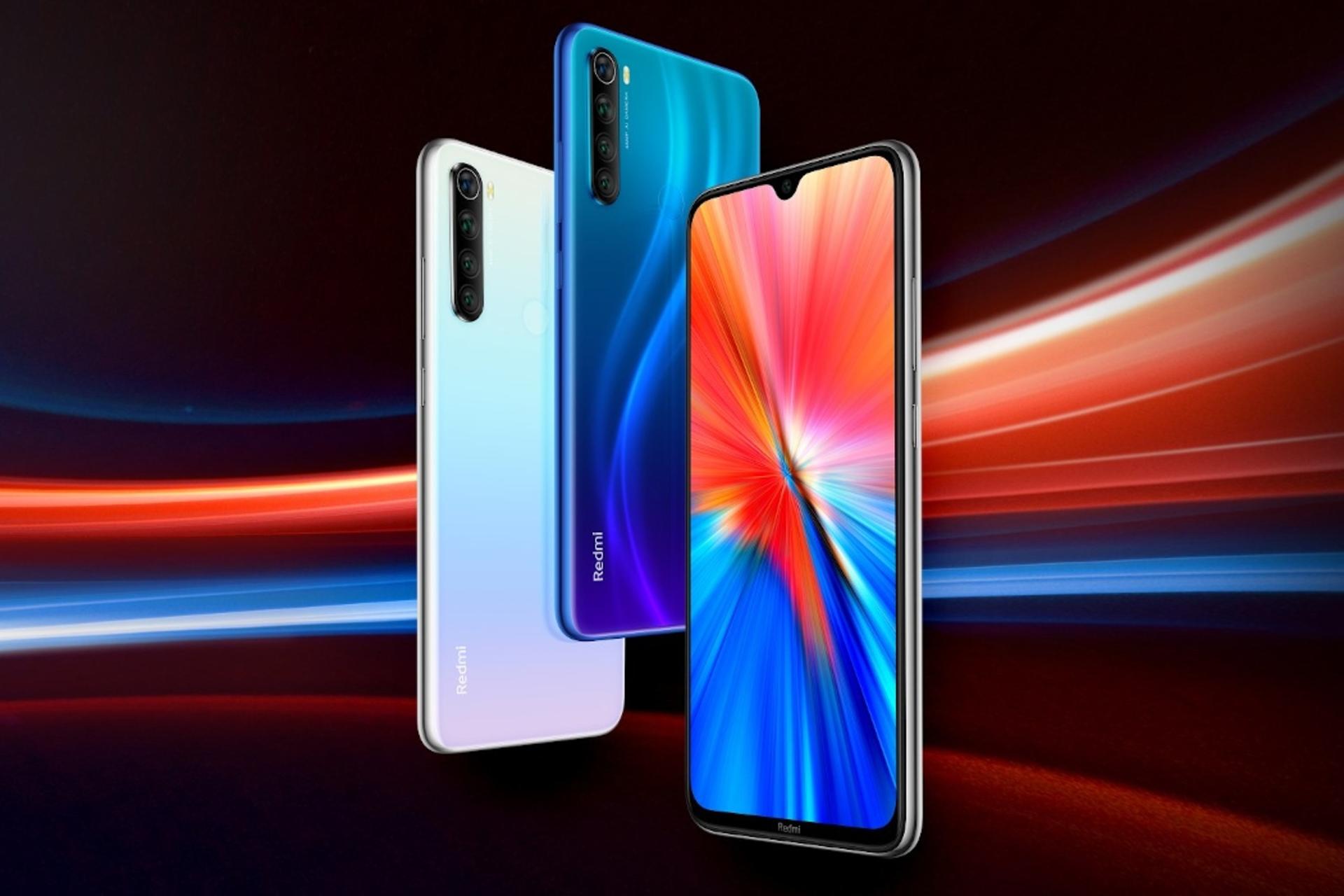 پنل جلو و پشت گوشی موبایل ردمی نوت 8 شیائومی نسخه 2021 Xiaomi Redmi Note 8 2021