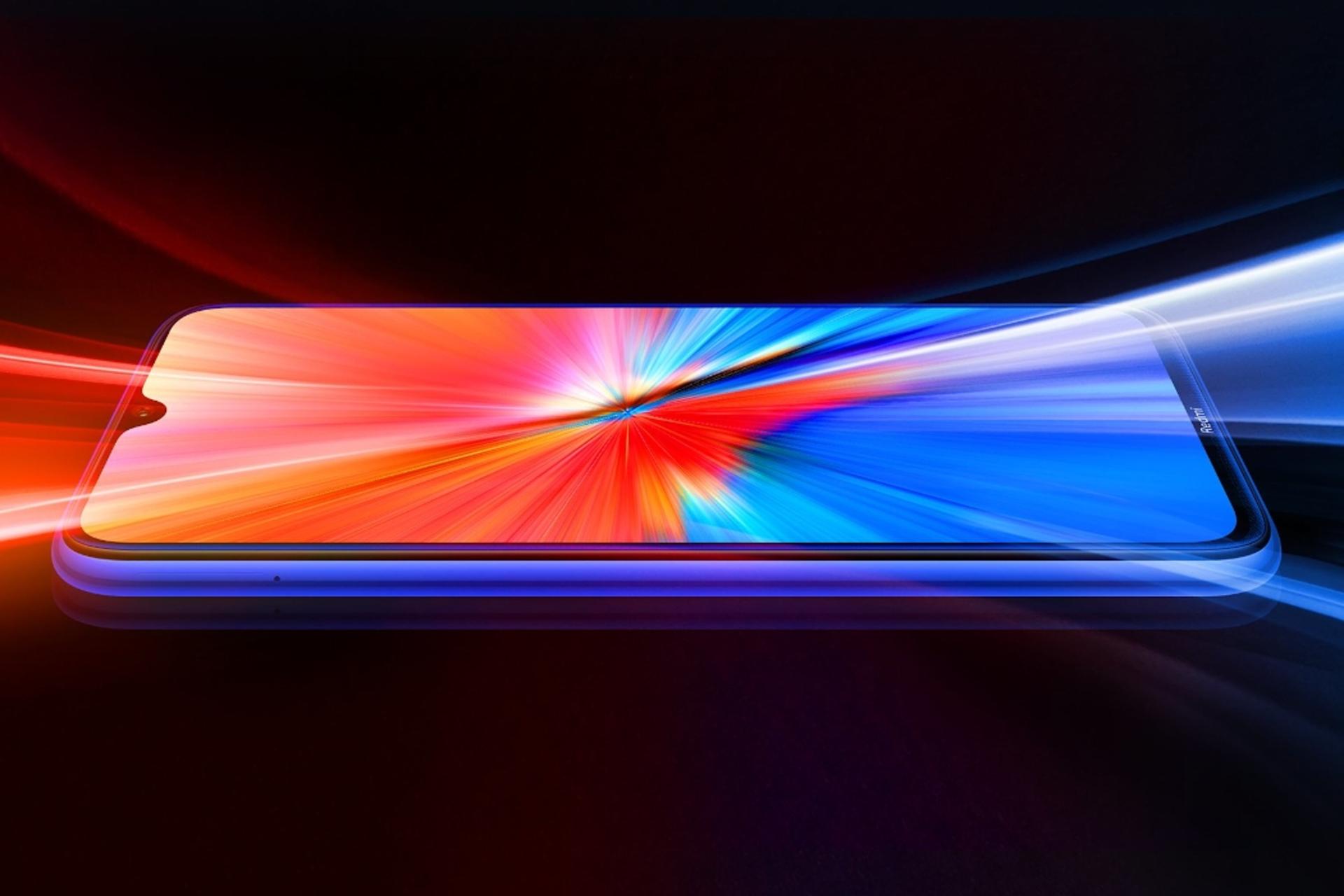نمای کناری گوشی موبایل ردمی نوت 8 شیائومی نسخه 2021 Xiaomi Redmi Note 8 2021