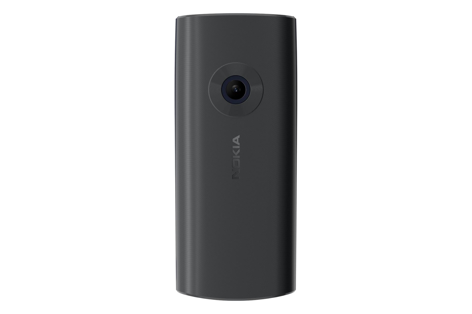 پنل پشت گوشی موبایل نوکیا Nokia 110 نسخه 2023 زغال سنگی