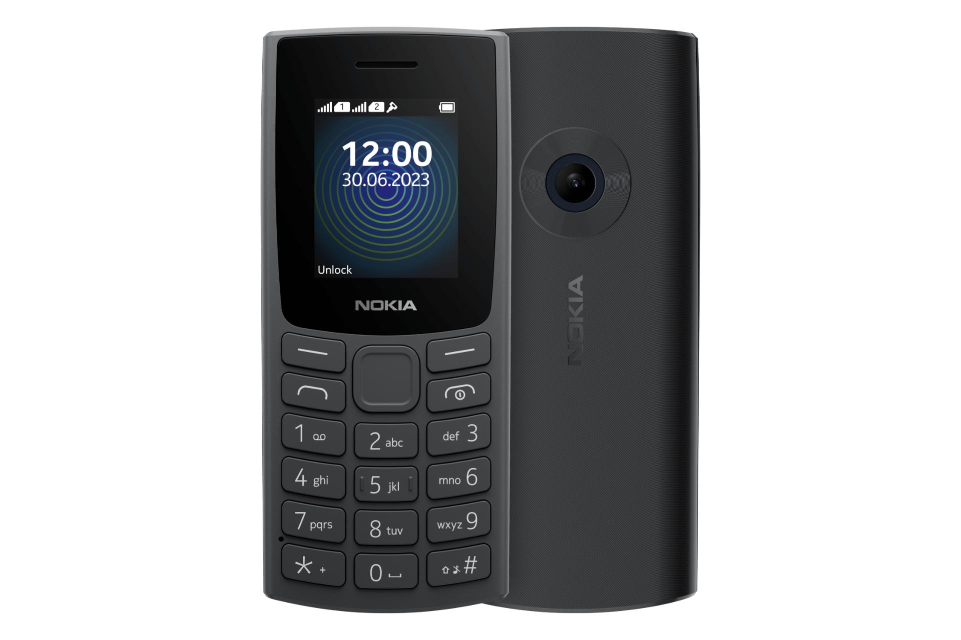 گوشی موبایل نوکیا Nokia 110 نسخه 2023 زغال سنگی