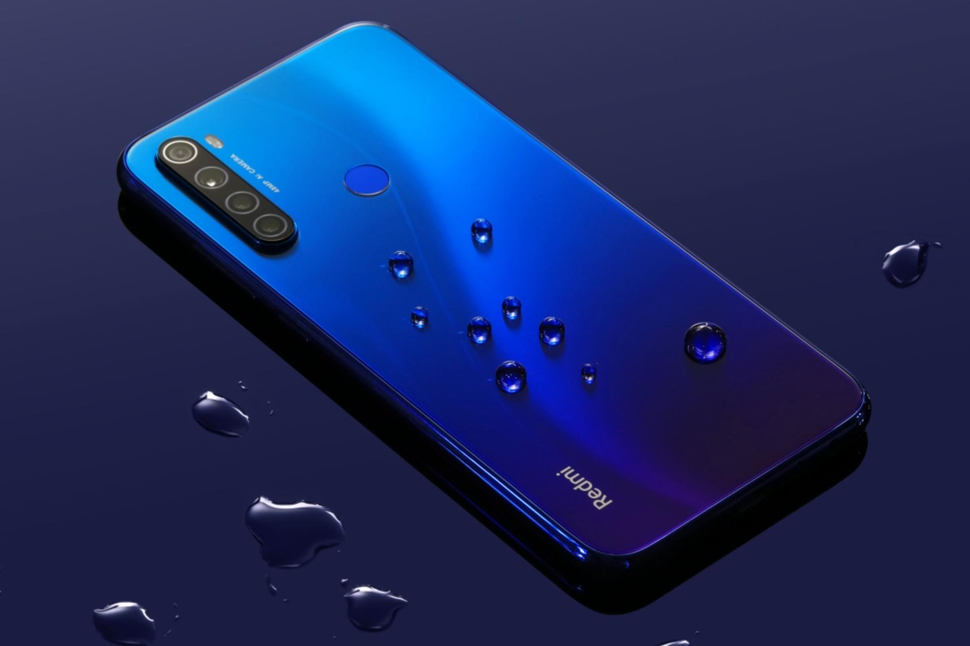 پنل پشت گوشی موبایل ردمی نوت 8 شیائومی نسخه 2021 Xiaomi Redmi Note 8 2021 آبی