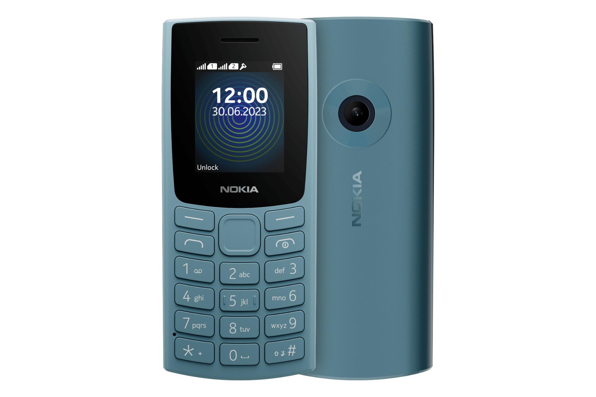 مرجع متخصصين ايران موبايل موبايل نوكيا Nokia 110 نسخه 2023 آبي