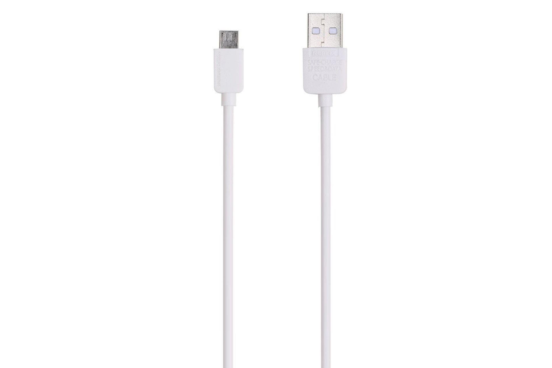 کابل شارژ USB ریمکس USB به Micro-USB مدل RC-006m با طول 1 متر سفید