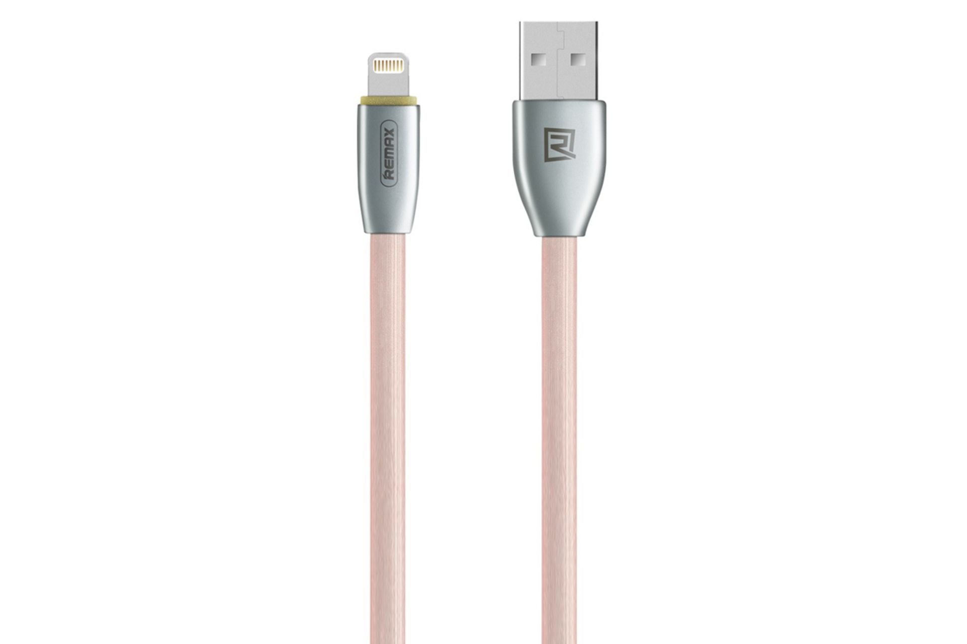 کانکتور کابل شارژ USB ریمکس Type-A به Lightning مدل RC-043i Knight Series با طول 1 متر