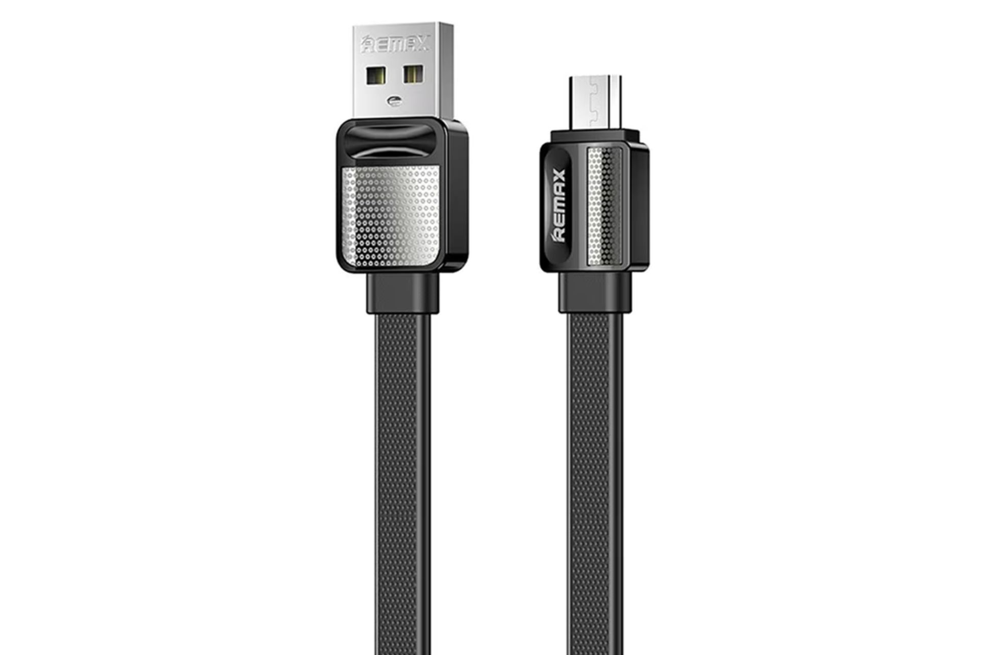 کابل شارژ USB ریمکس USB به Micro-USB مدل RC-154m با طول 1 متر مشکی