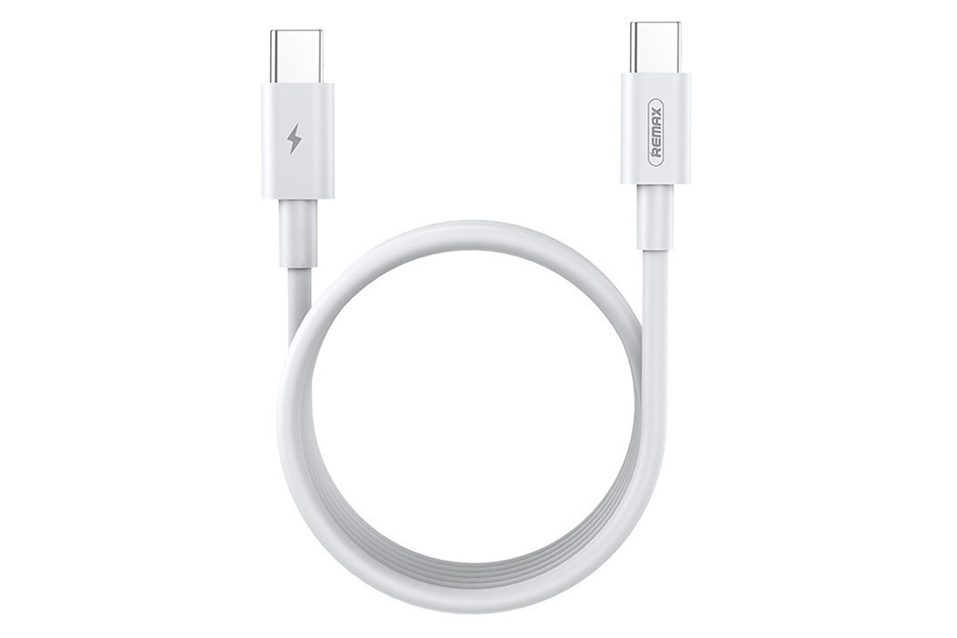 کابل شارژ USB ریمکس Type-C به Type-C مدل RC-183c Marlik Series با طول 2 متر سفید