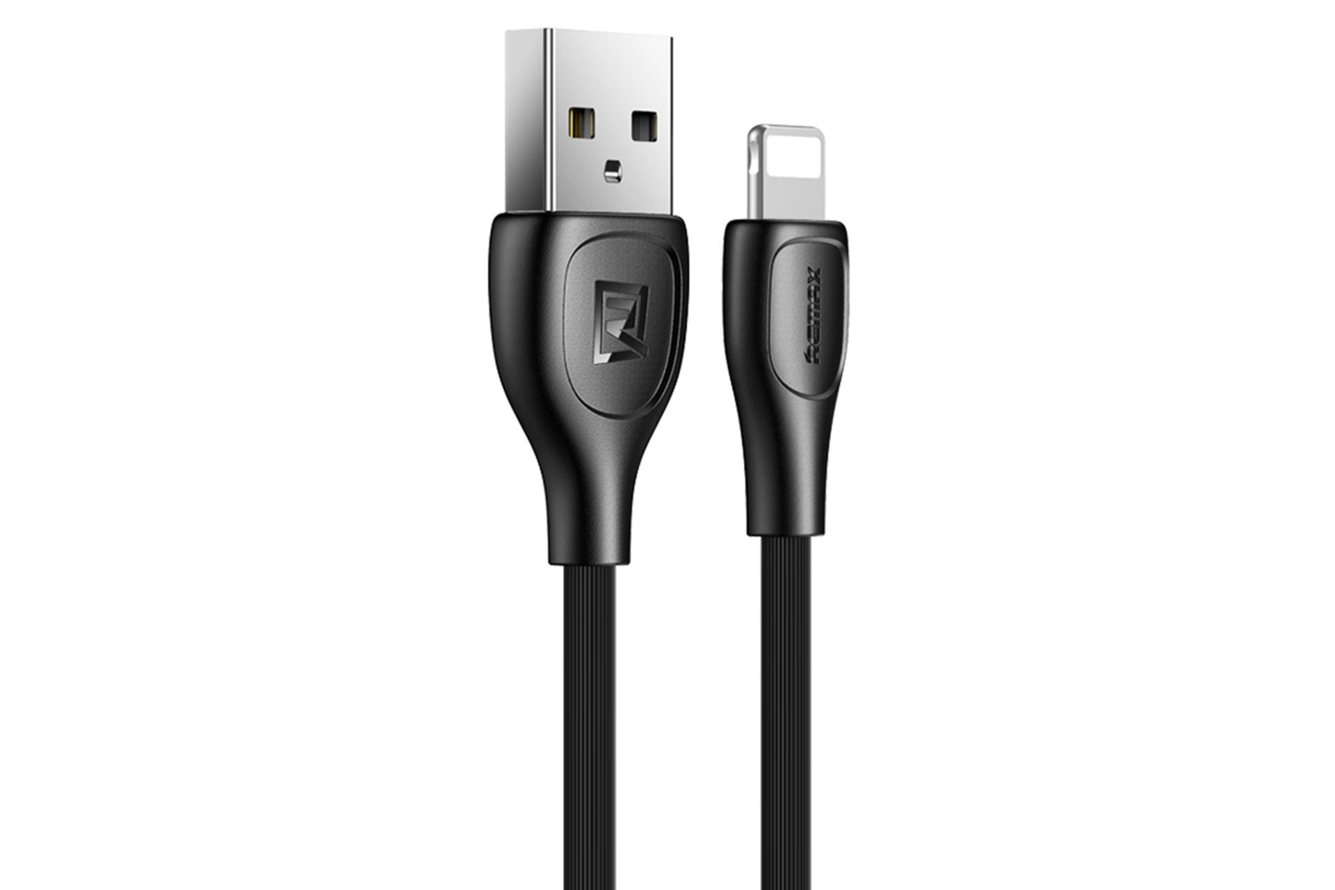 کانکتور کابل شارژ USB ریمکس USB به Lightning مدل RC-160i Lesu Pro Series با طول 1 متر