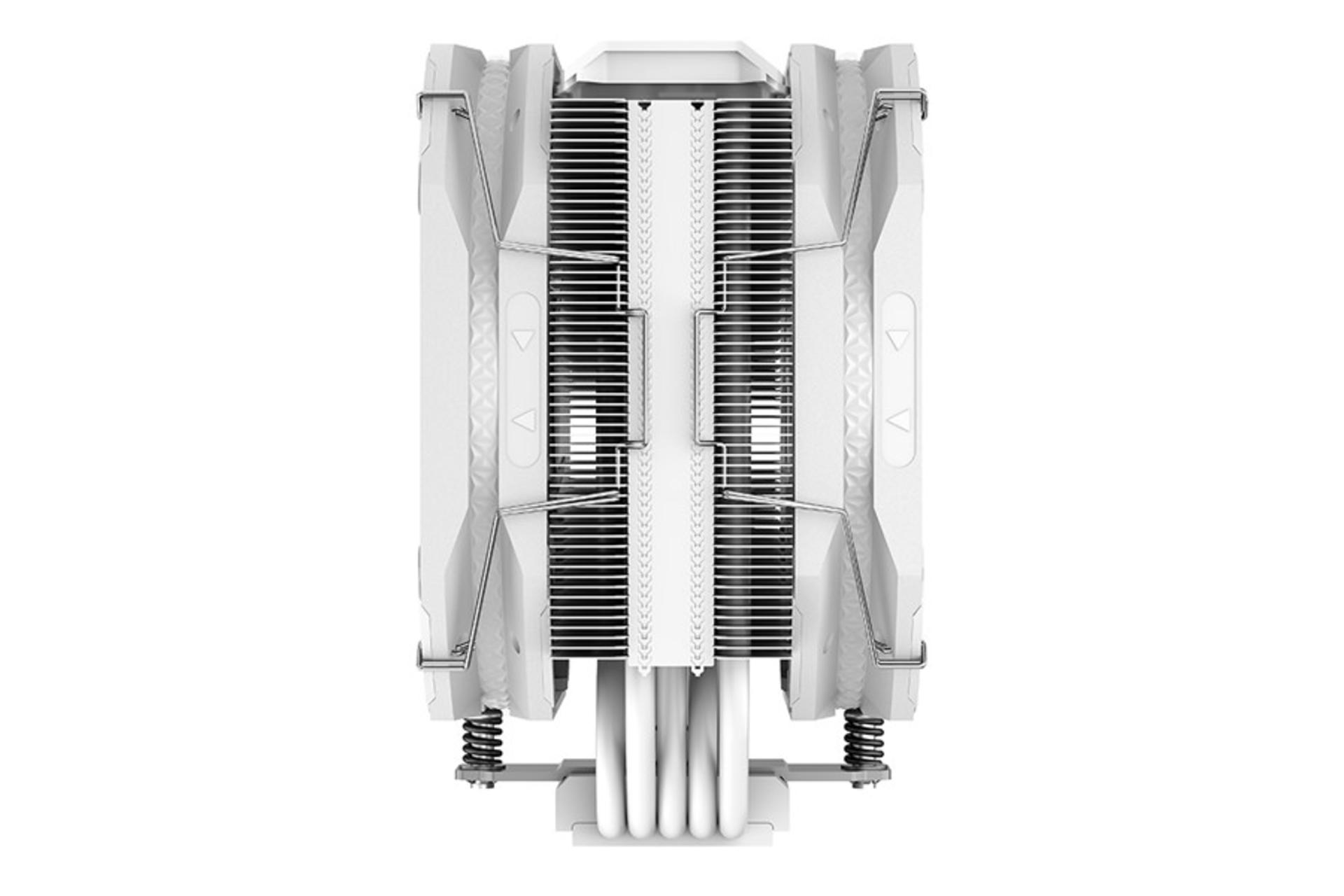 نمای جانبی خنک کننده پردازنده دیپ کول AS500 PLUS WH