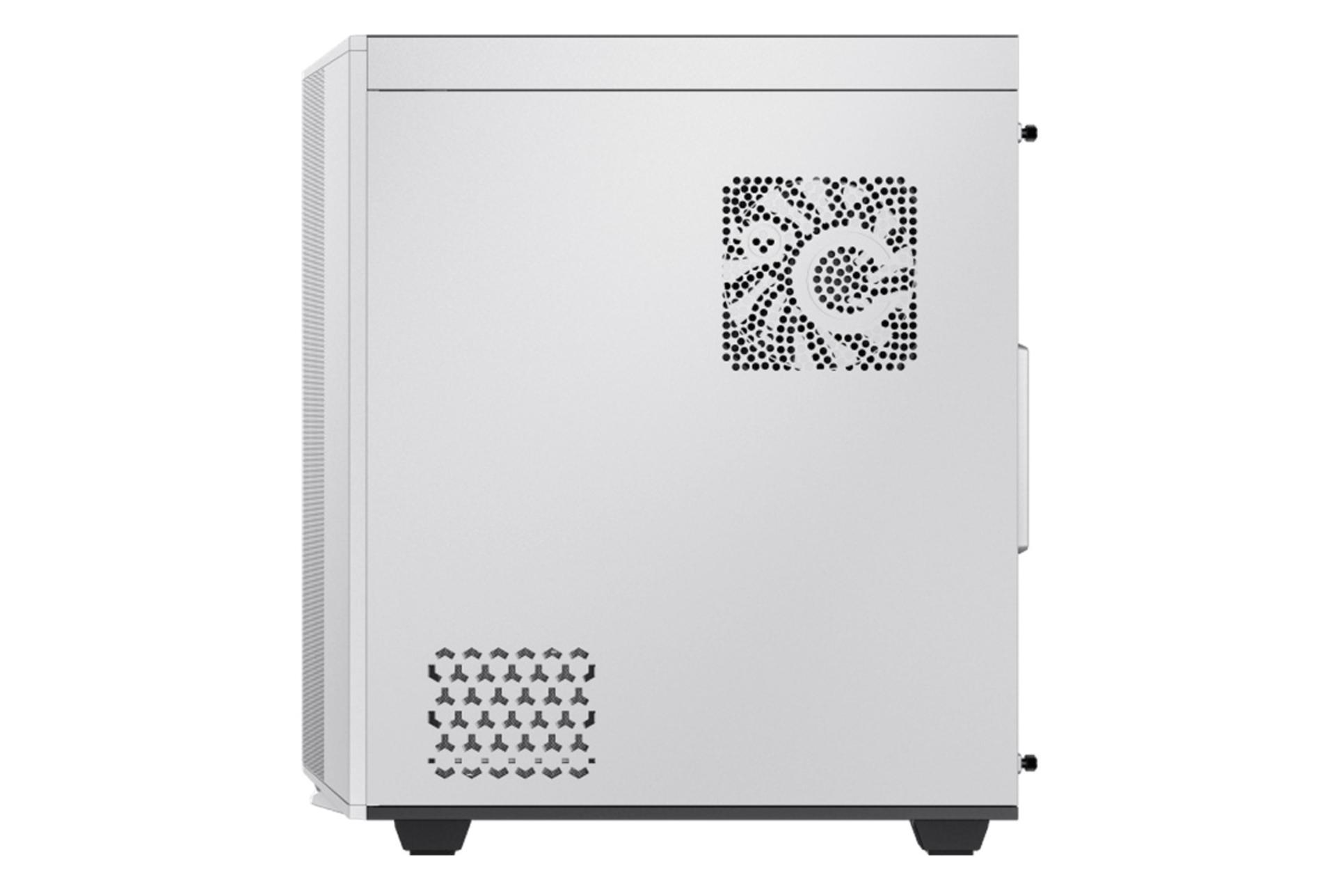 نمای راست کیس کامپیوتر گیم مکس Precision White