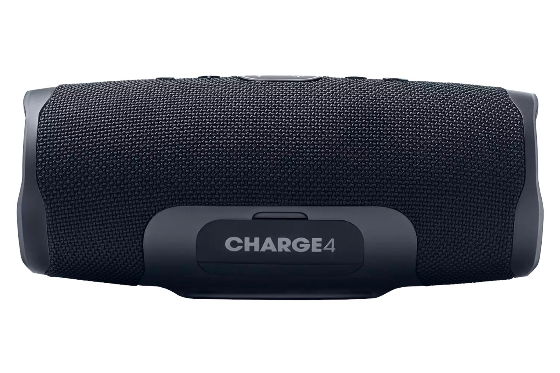 نمای پشت اسپیکر جی بی ال JBL Charge 4 مشکی