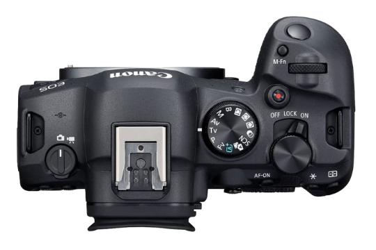 دوربین کانن Canon EOS R6 Mark II نمای بالا
