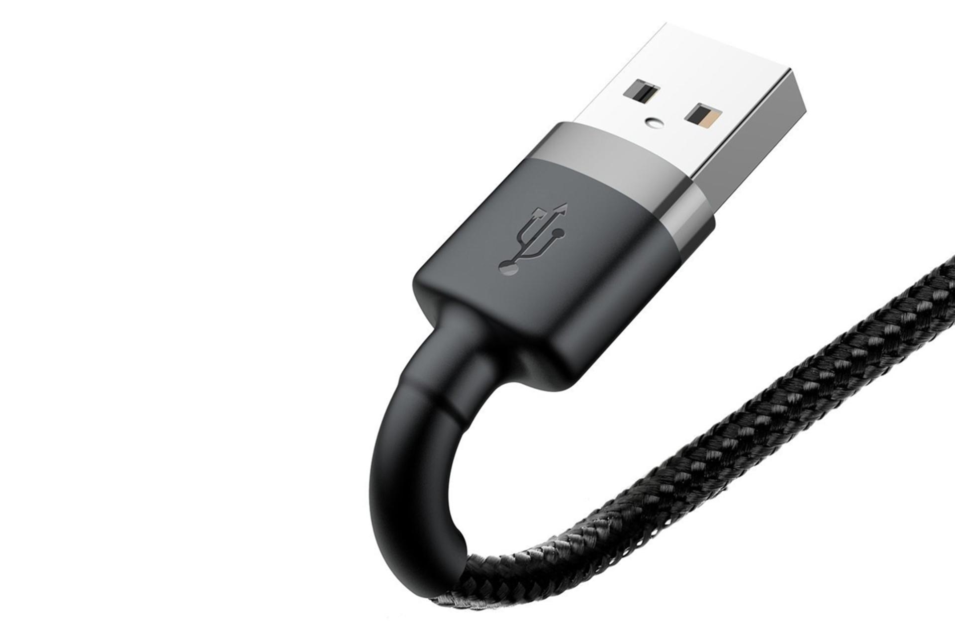کانکتور کابل شارژ USB باسئوس USB به Lightning مدل Cafule با طول 1 متر