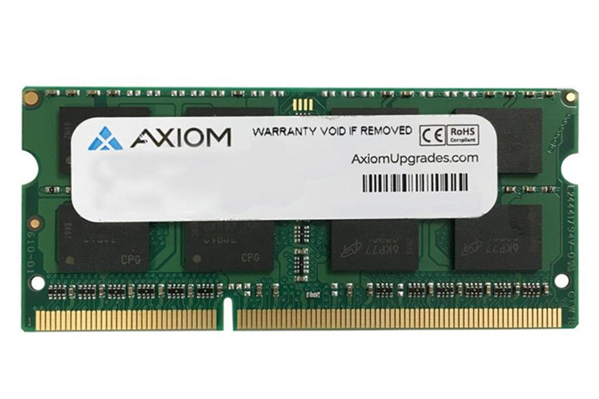 رم اکسیوم Axiom SODIMM 8GB DDR3L-1600 CL11