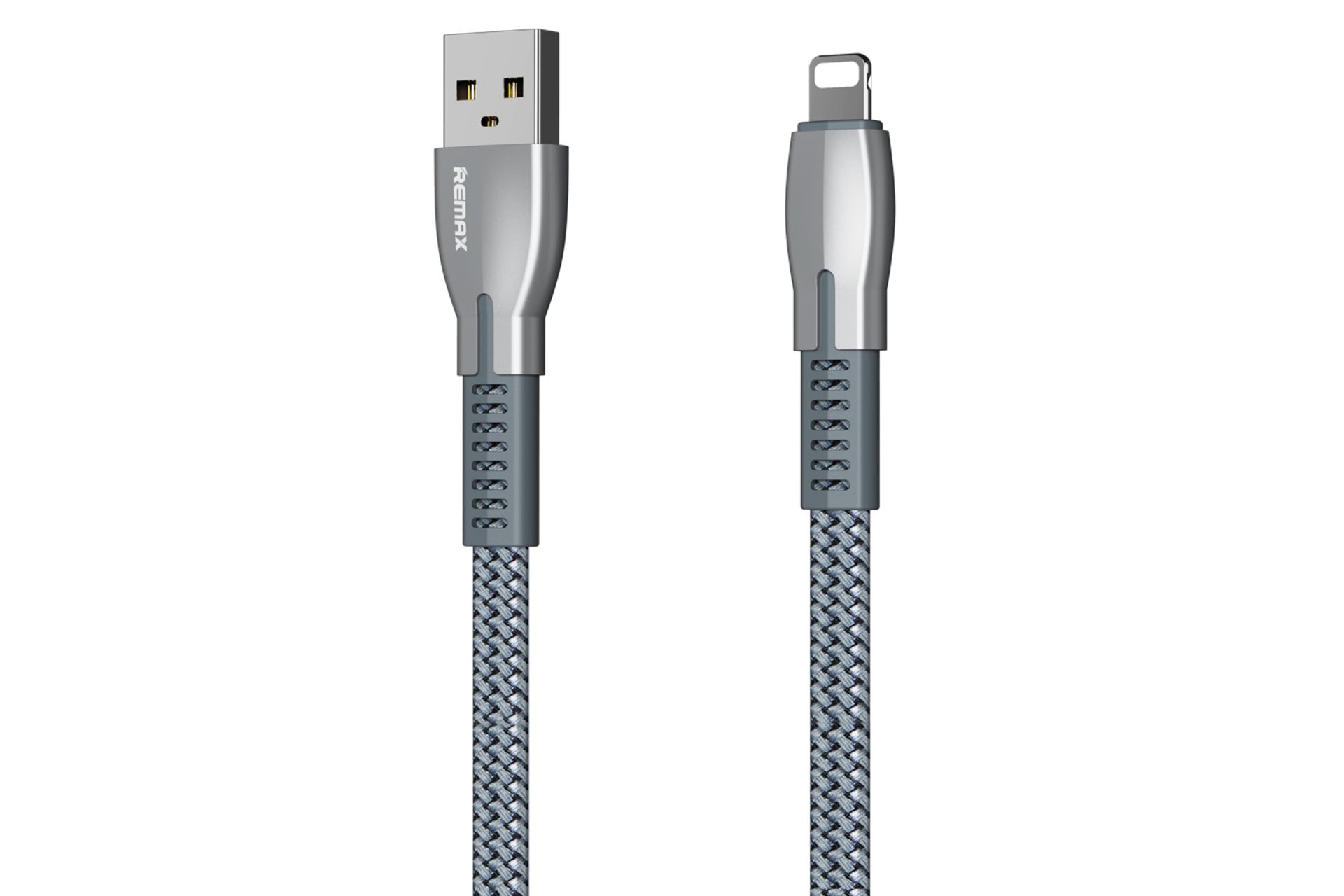 کابل شارژ USB ریمکس USB به Lightning مدل RC-159i Gonro Series با طول 1 متر نقره ای