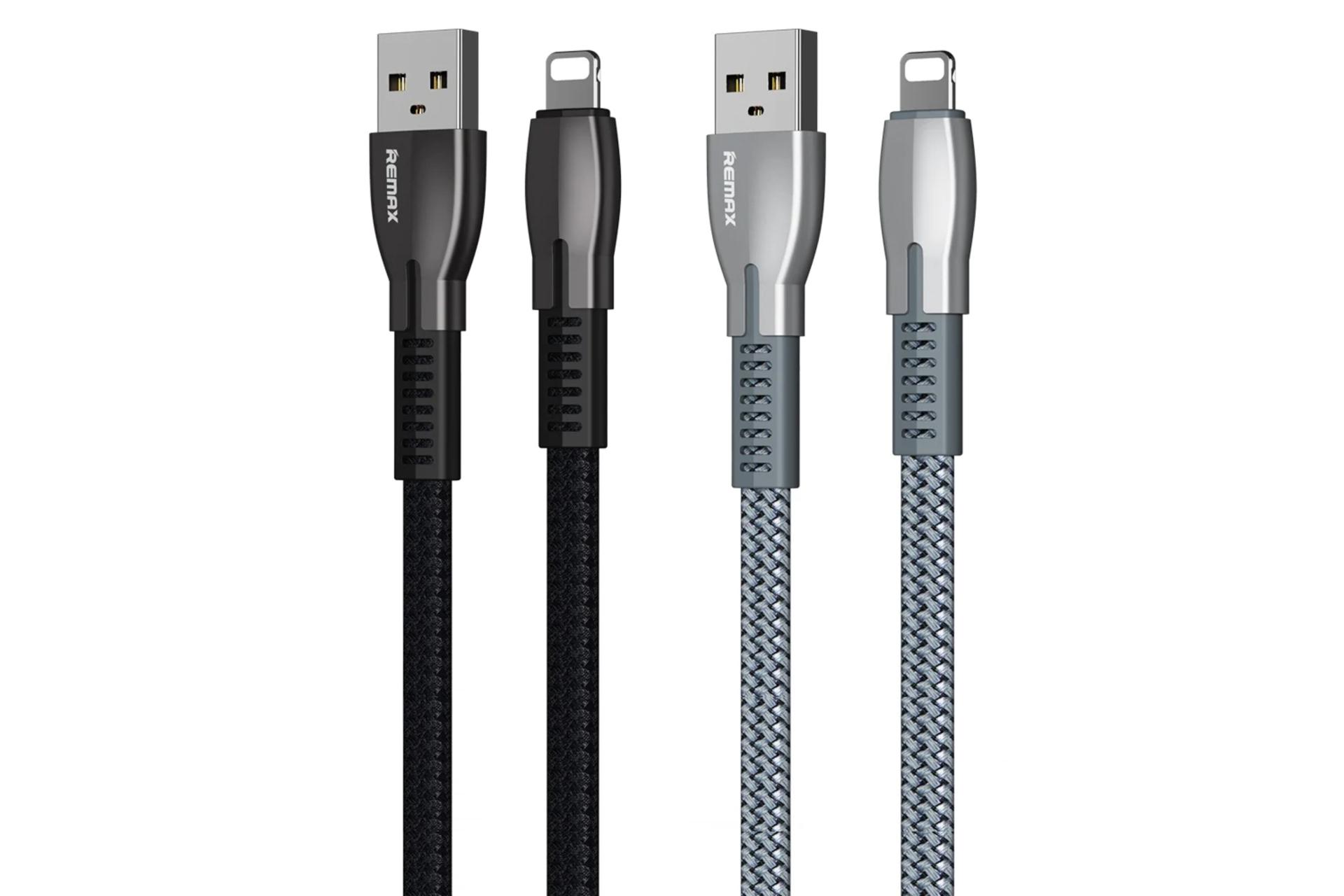 رنگ بندی کابل شارژ USB ریمکس USB به Lightning مدل RC-159i Gonro Series با طول 1 متر