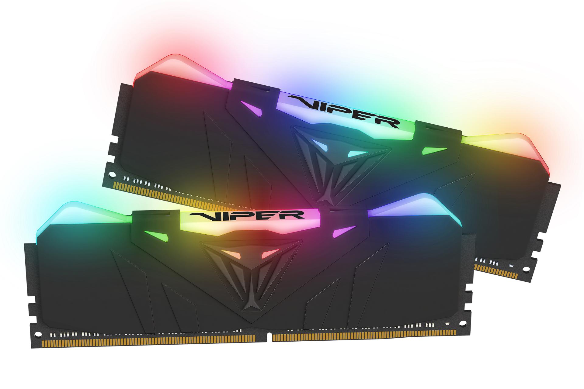 رم پاتریوت Patriot Viper RGB 16GB (2x8) DDR4-4000 CL19