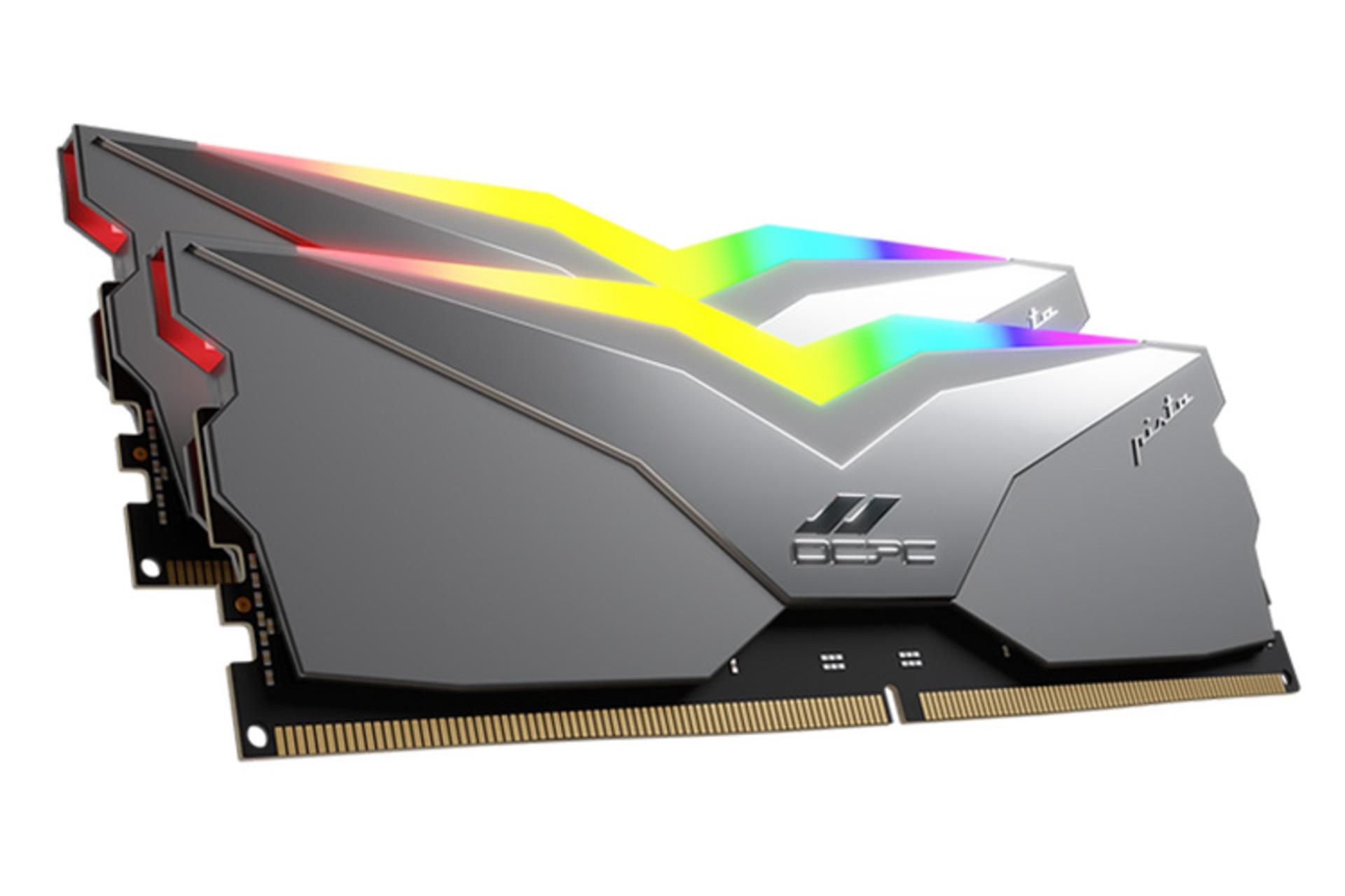 نمای کناری رم او سی پی سی OCPC PISTA RGB 32GB (2x16) DDR5-5200 CL40