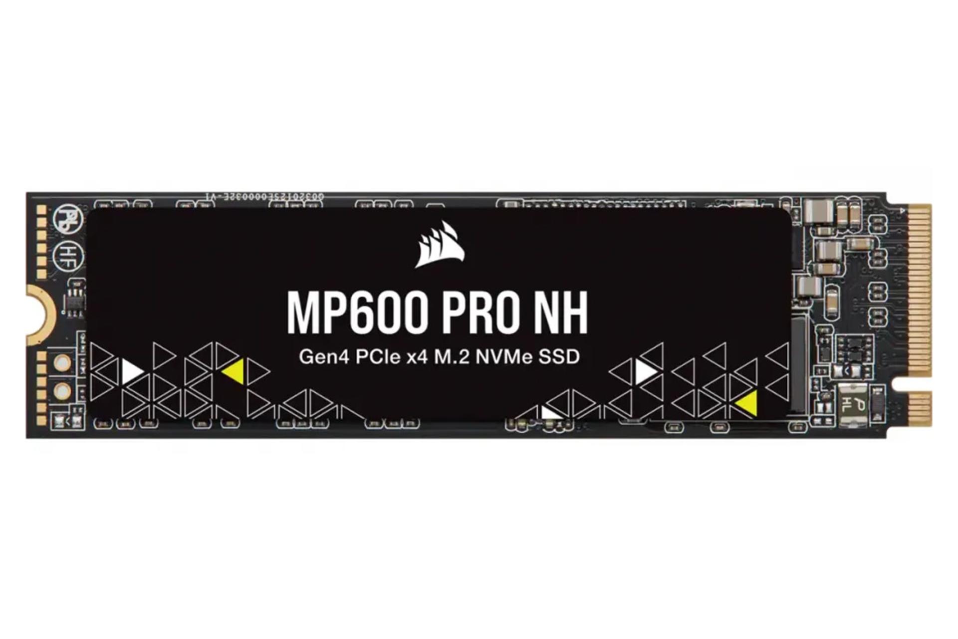 SSD کورسیر MP600 PRO NH NVMe M.2 ظرفیت 1 ترابایت از نمای روبرو 