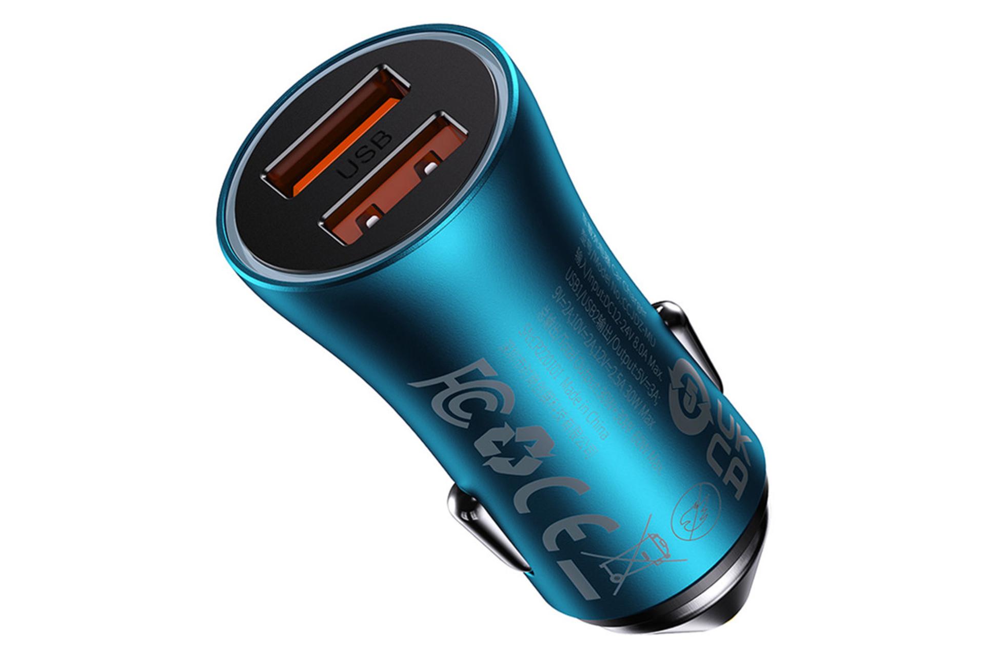 نمای جانبی شارژر باسئوس Golden Contactor Max