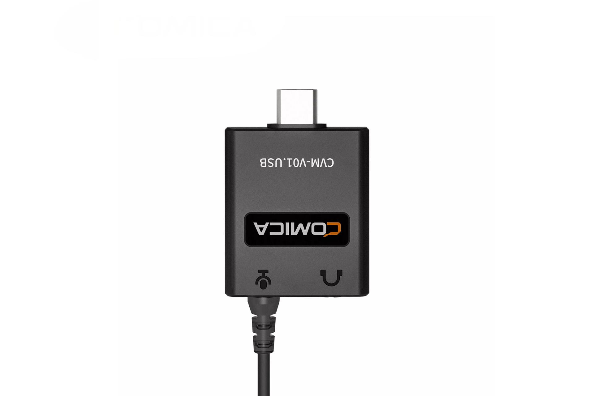 نمایش پورت های میکروفون کامیکا CVM-V01.USB