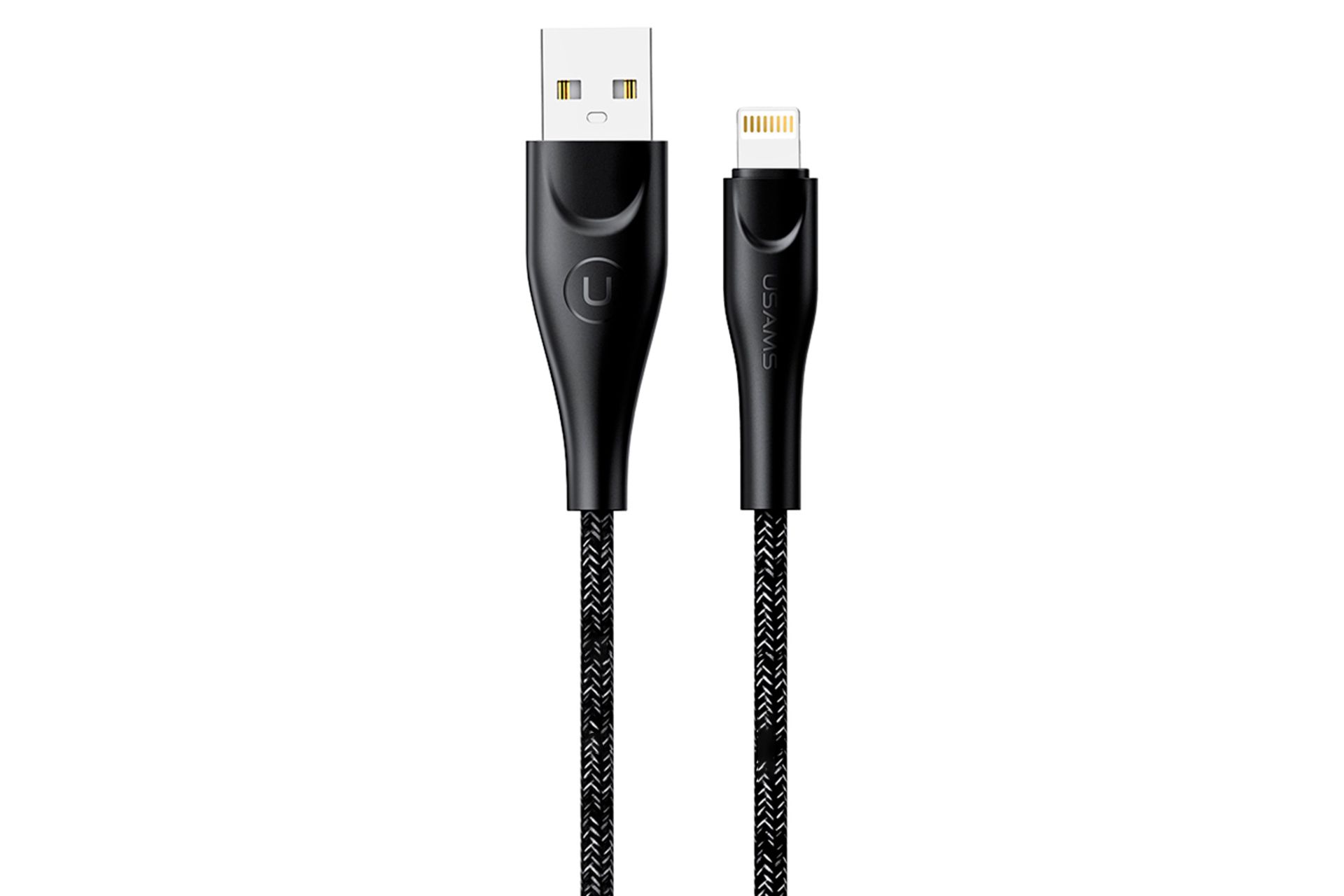کابل شارژ USB یوسمز USB به Lightning مدل US-SJ397 U41 با طول 3 متر مشکی