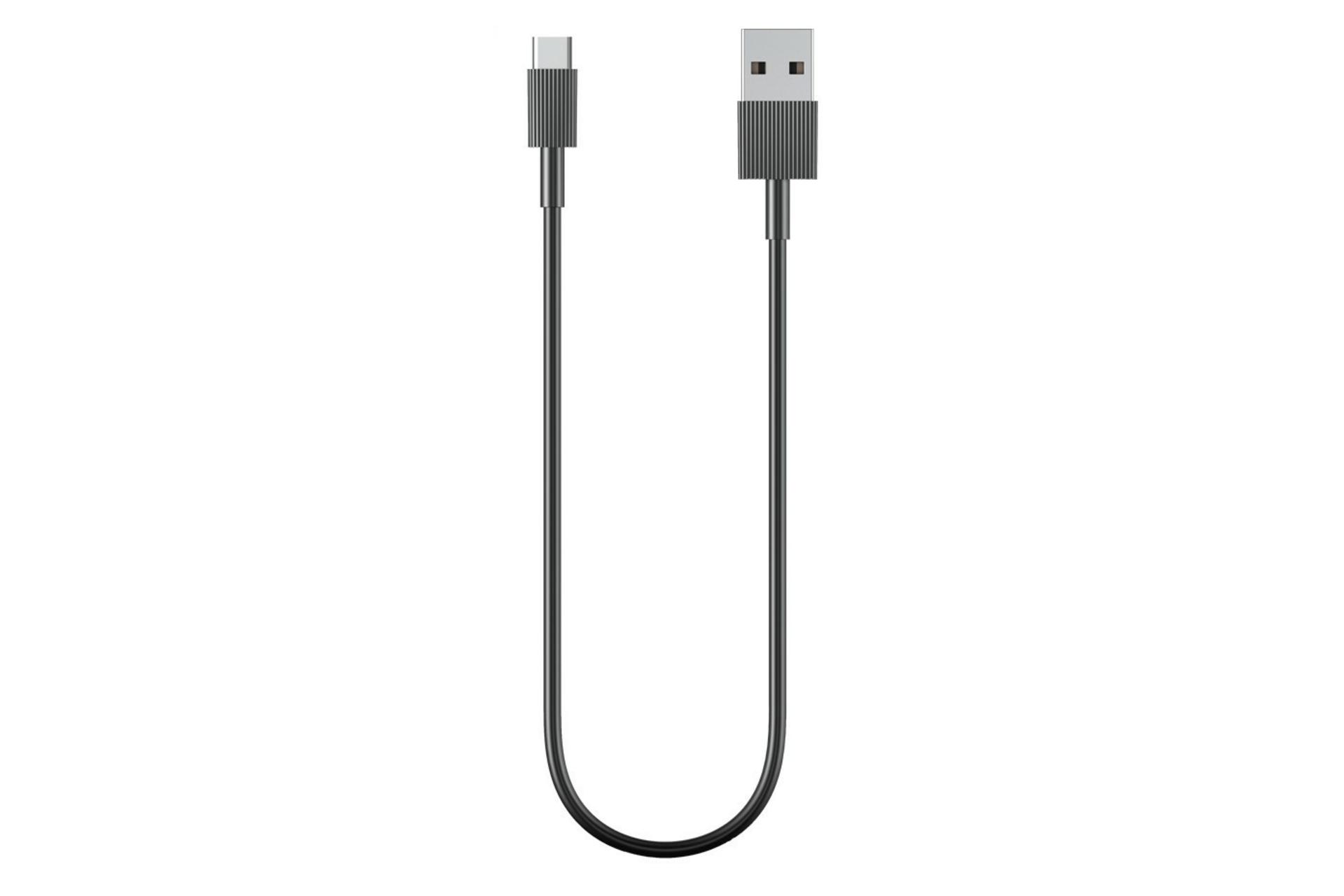کانکتور کابل شارژ USB ریمکس USB به Type-C مدل Mini Chaino RC-120a با طول 0.3 متر