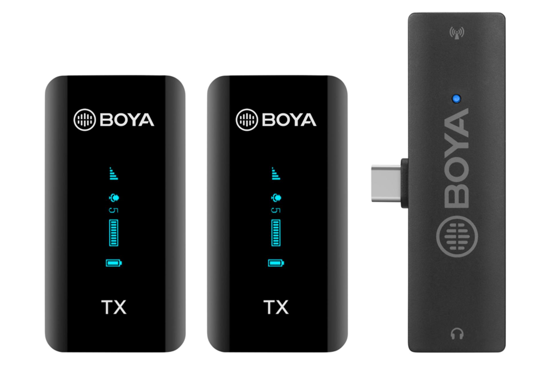 ابعاد میکروفون بویا BOYA BY-XM6 K6