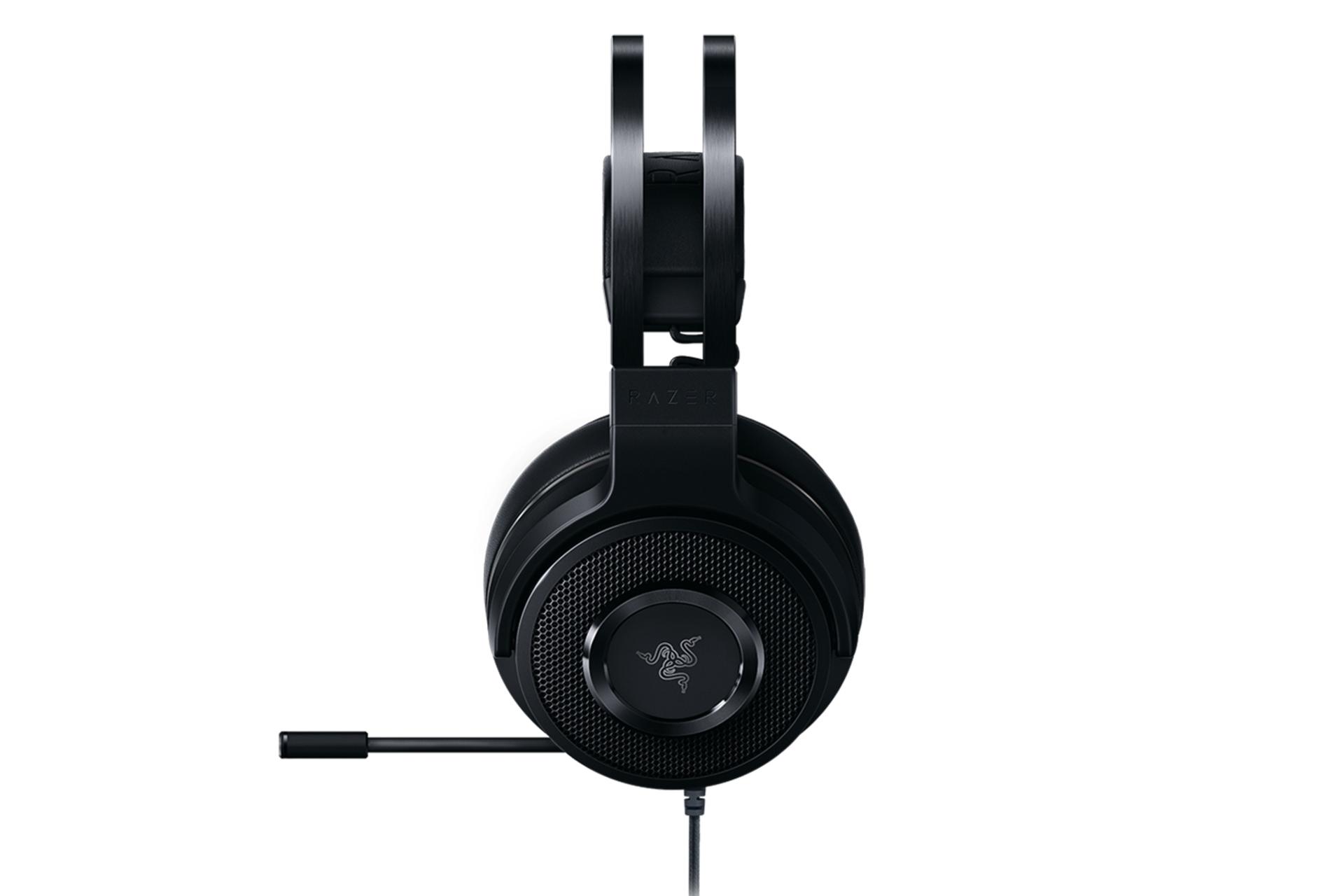 نمای کناری هدفون گیمینگ ریزر Thresher Tournament Edition مشکی