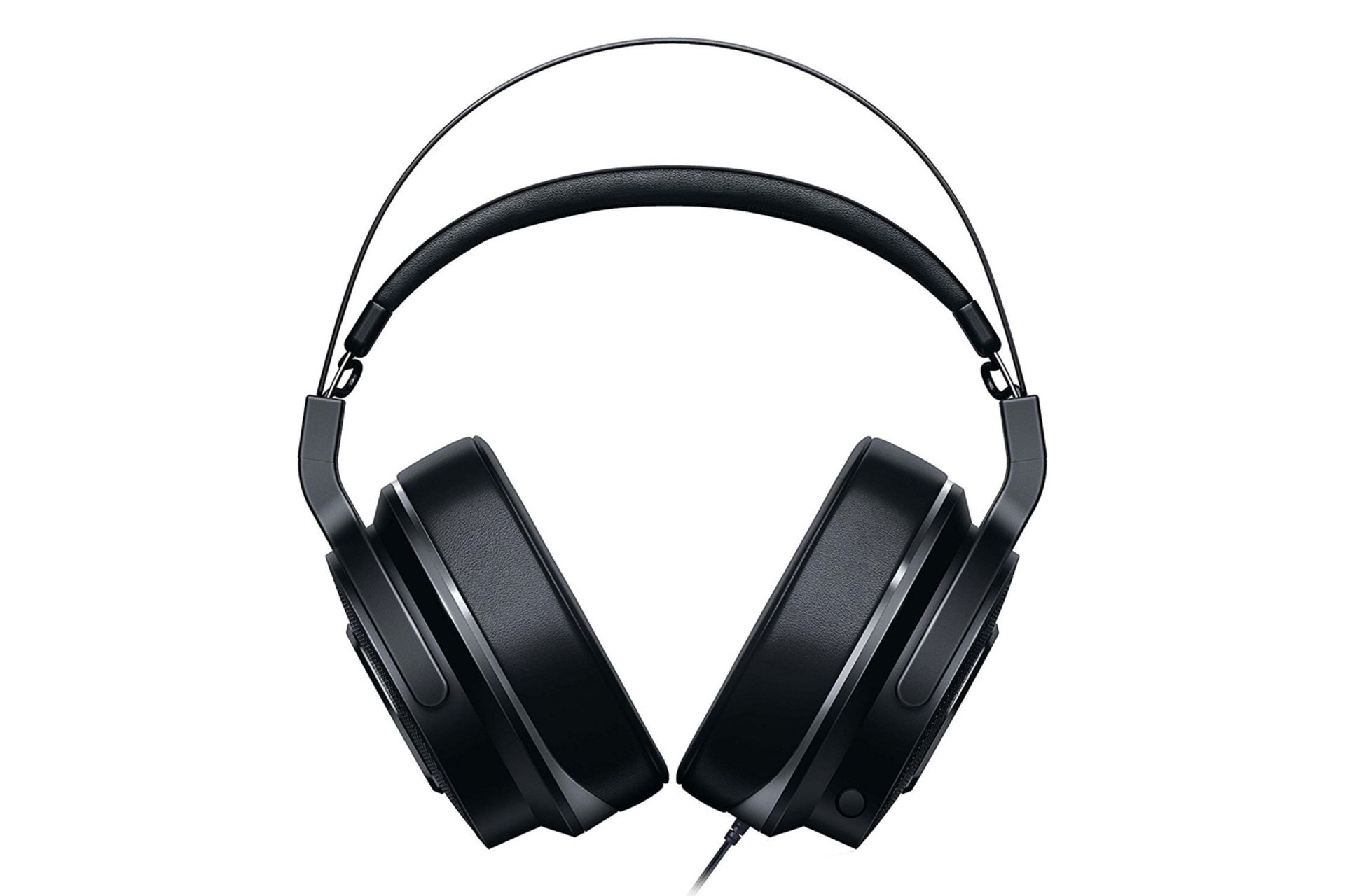 نمای روبرو هدفون گیمینگ ریزر Thresher Tournament Edition مشکی