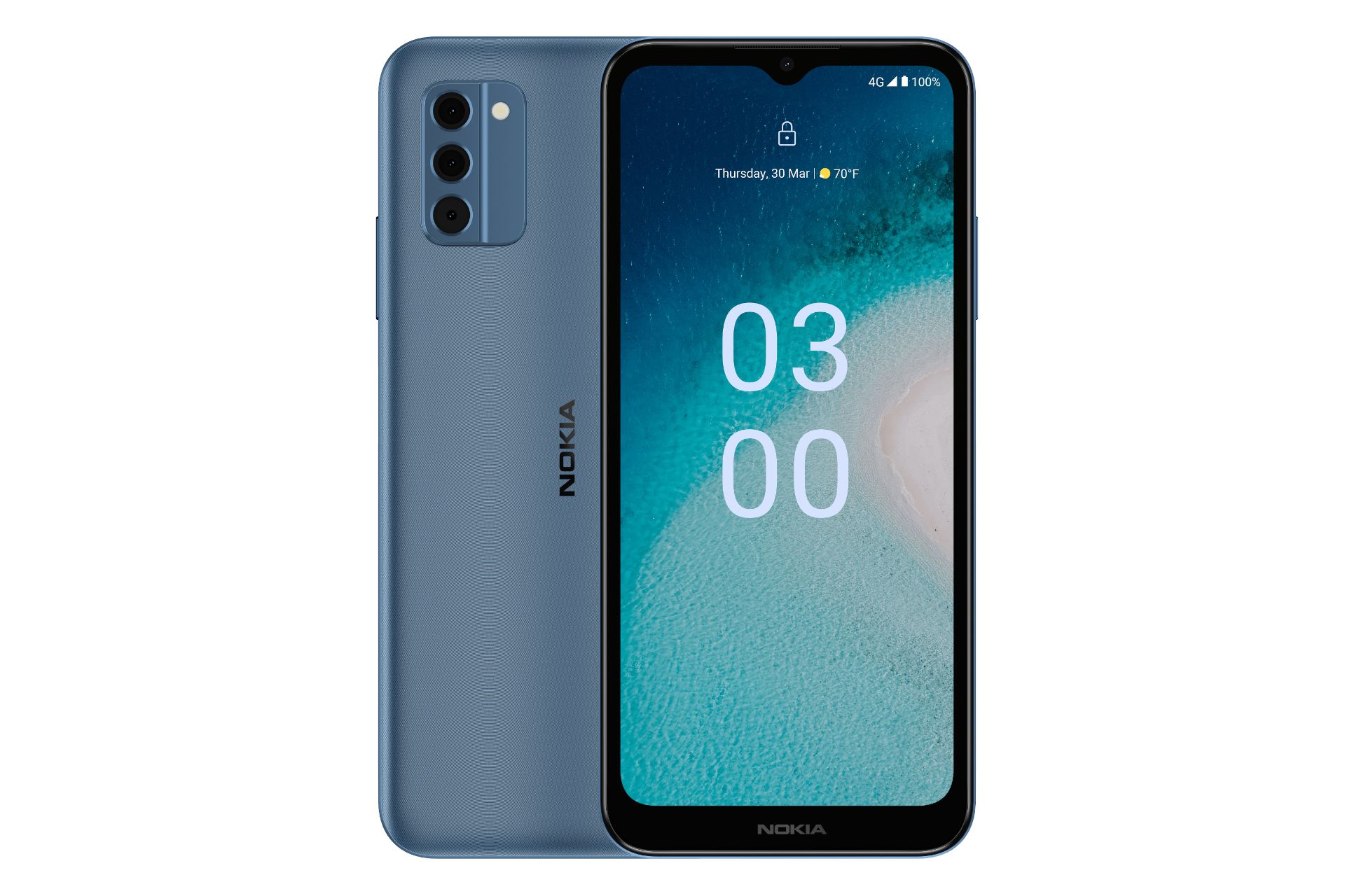 گوشی موبایل نوکیا Nokia C300 آبی