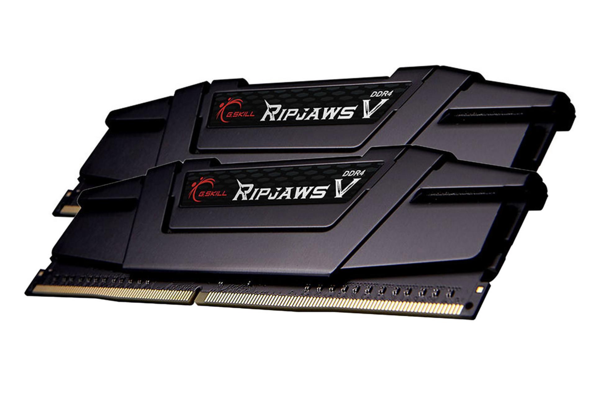 نمای کناری رم جی اسکیل G.Skill Ripjaws V 32GB (2x16) DDR4-4266 CL19
