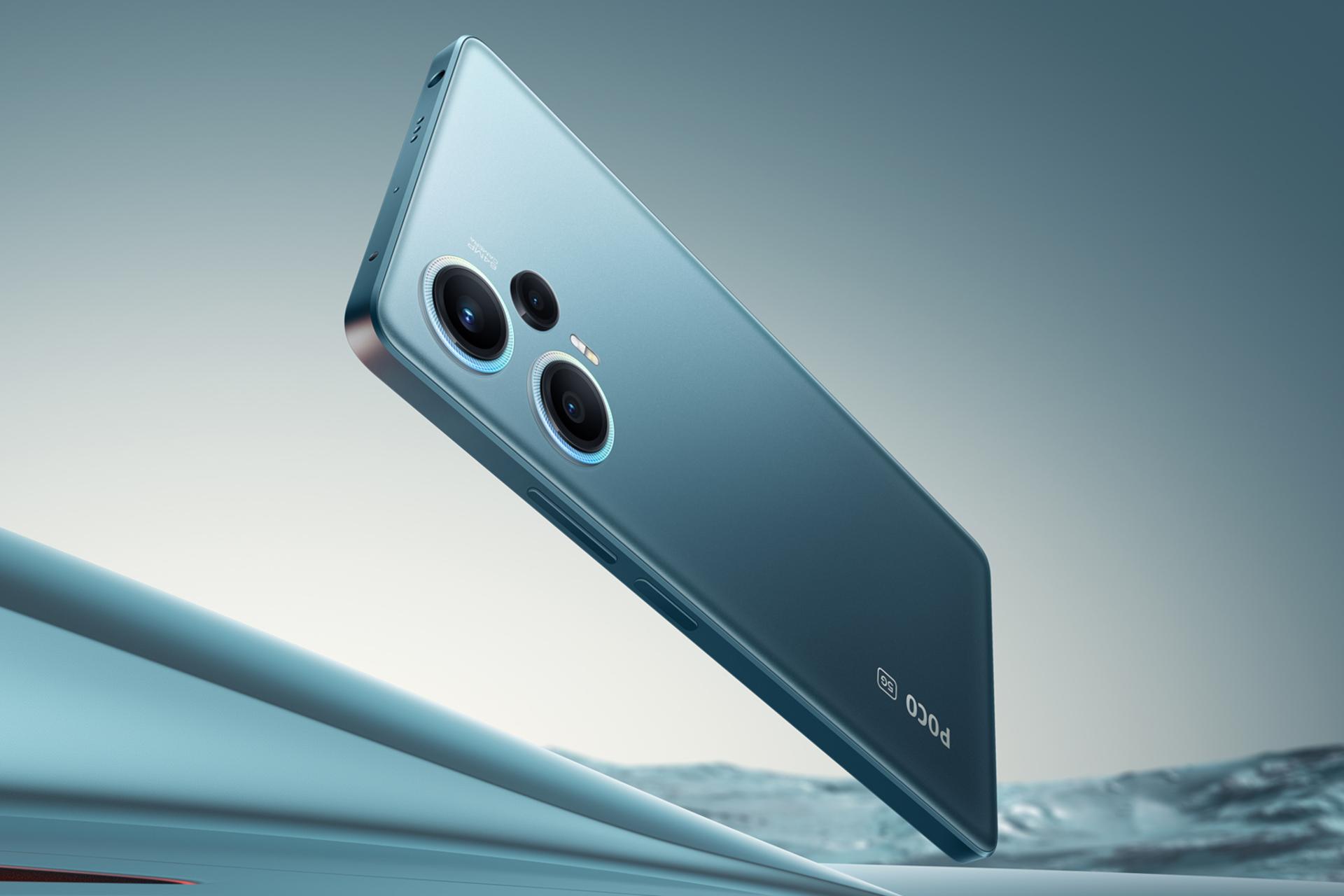 پنل پشت گوشی موبایل پوکو F5 شیائومی / Xiaomi Poco F5 آبی
