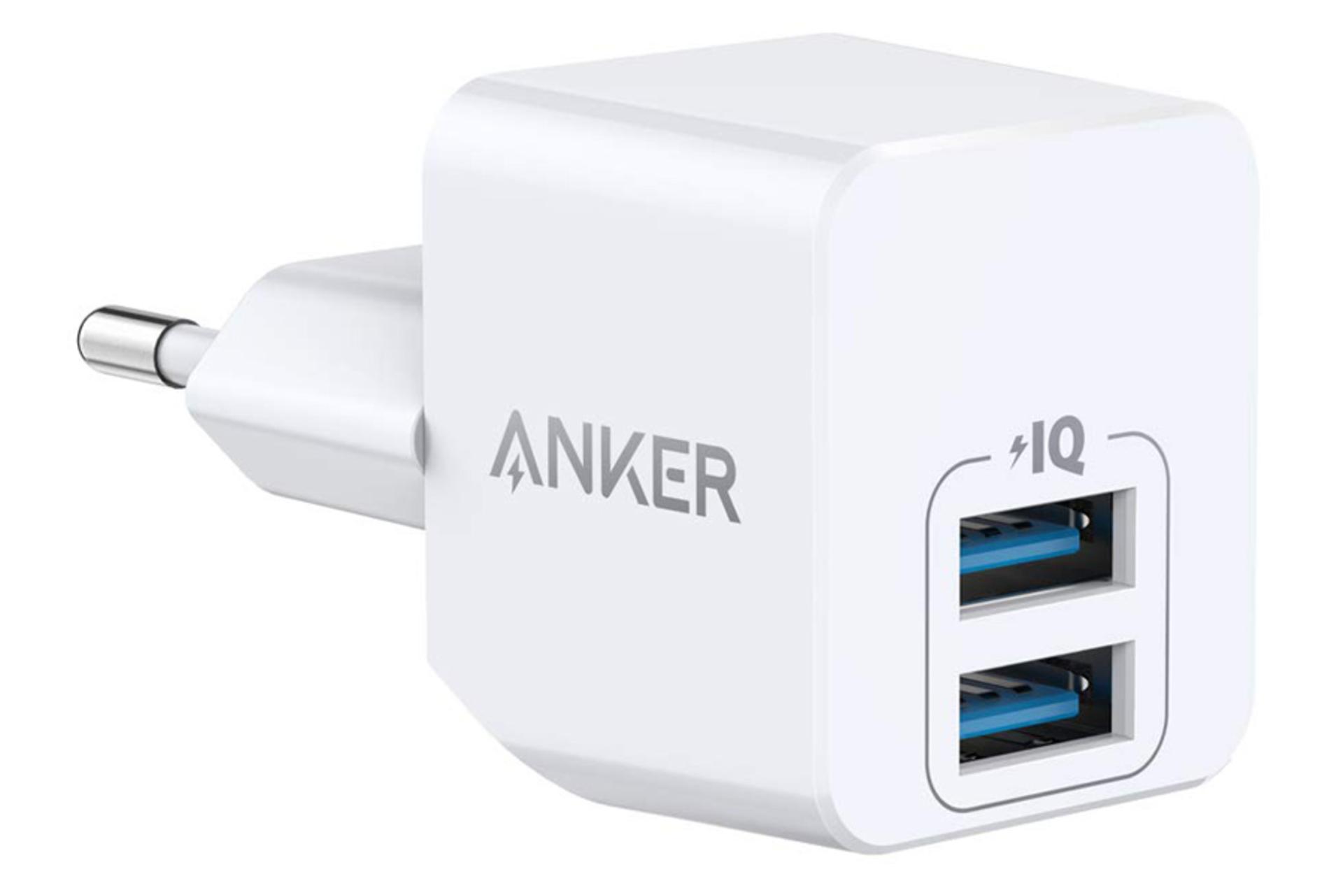 مرجع متخصصين ايران درگاه خروجي شارژر انكر PowerPort Mini 2-Pack A2620
