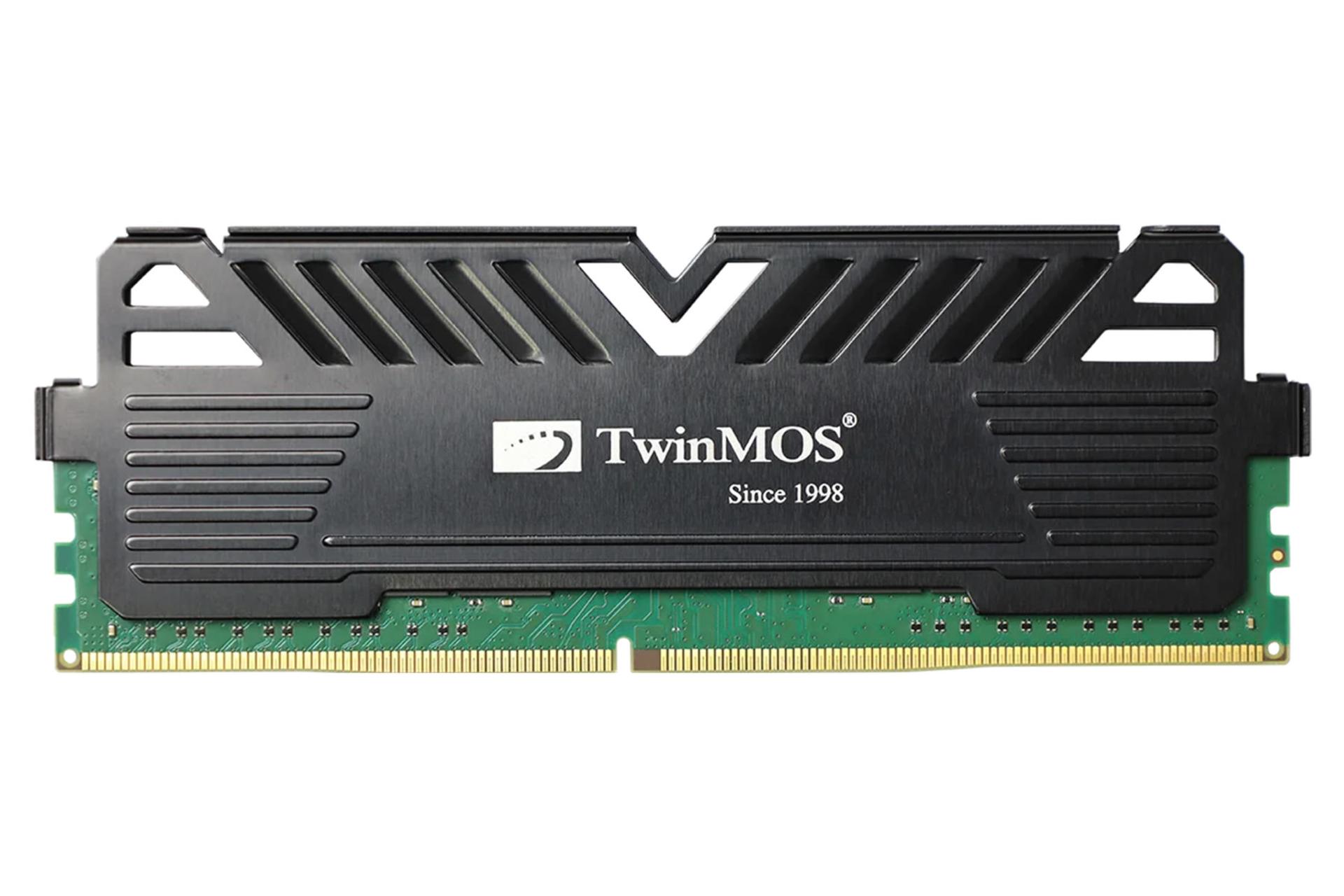 رنگ مشکی رم توین موس TwinMOS TornadoX6 16GB DDR4-3200 CL22