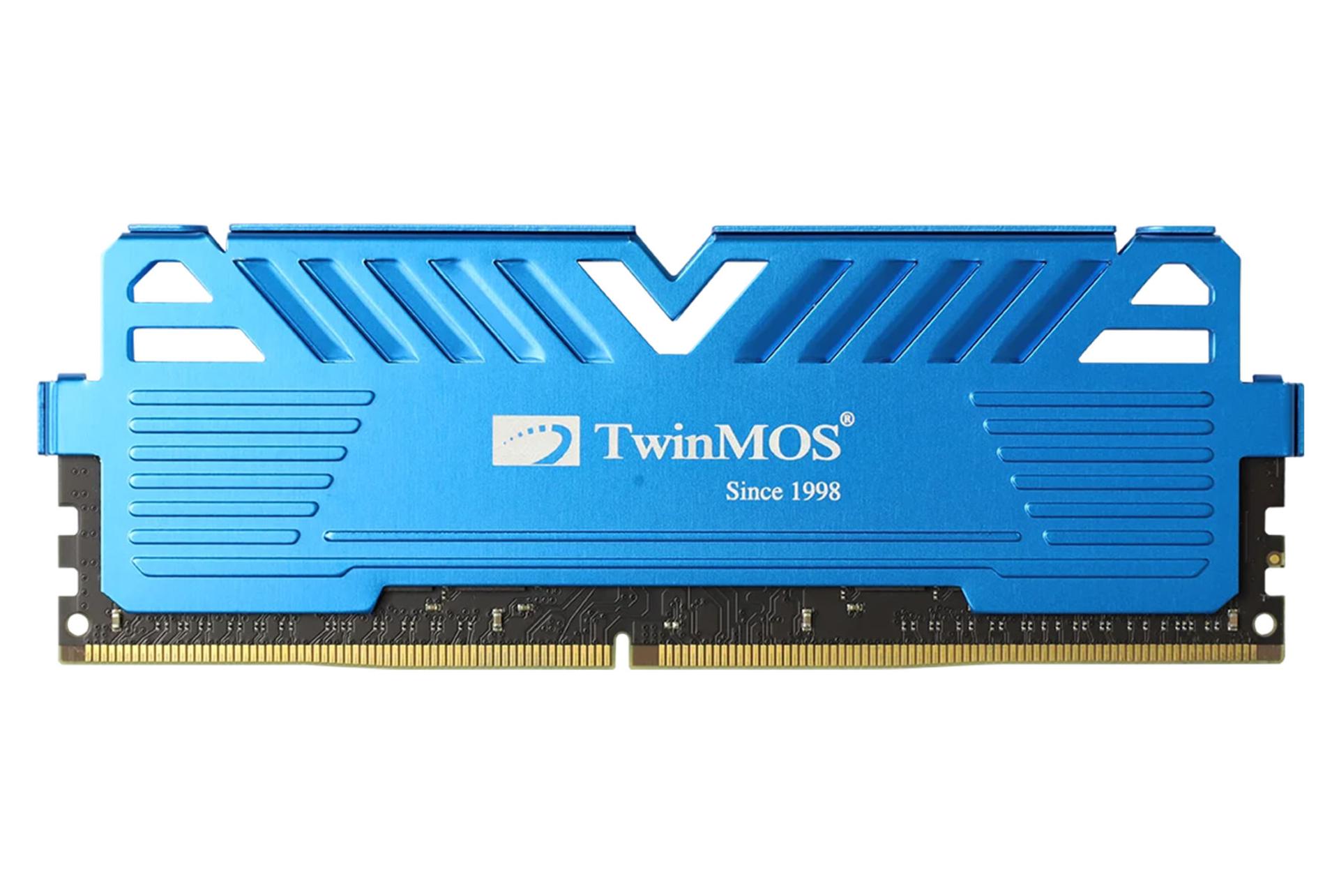 رنگ آبی رم توین موس TwinMOS TornadoX6 16GB DDR4-3200 CL22