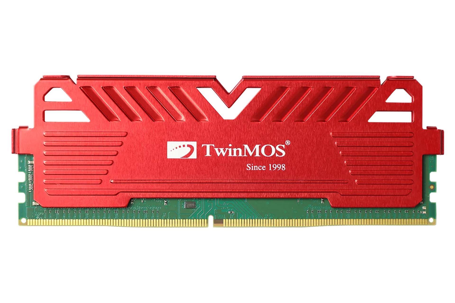 رنگ قرمز رم توین موس TwinMOS TornadoX6 16GB DDR4-3200 CL22