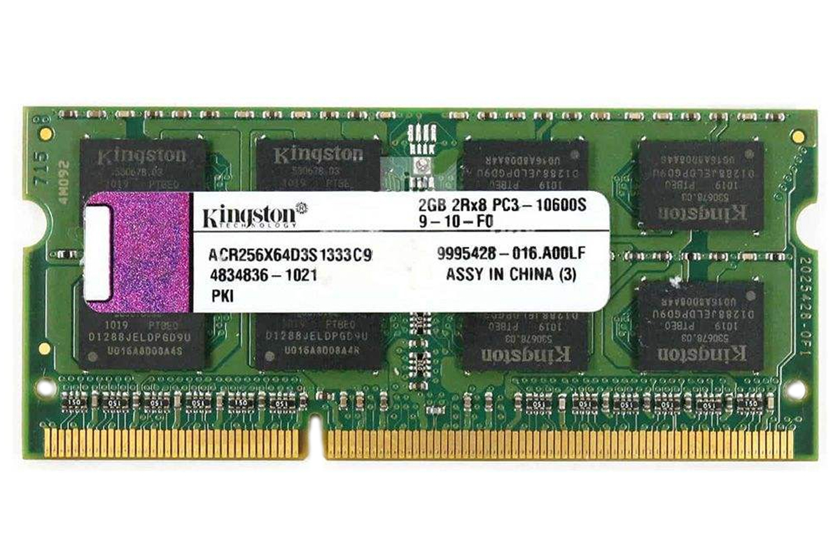 قیمت رم کینگستون ACR256X64D3S1333C9 ظرفیت 2 گیگابایت از نوع DDR3-1333