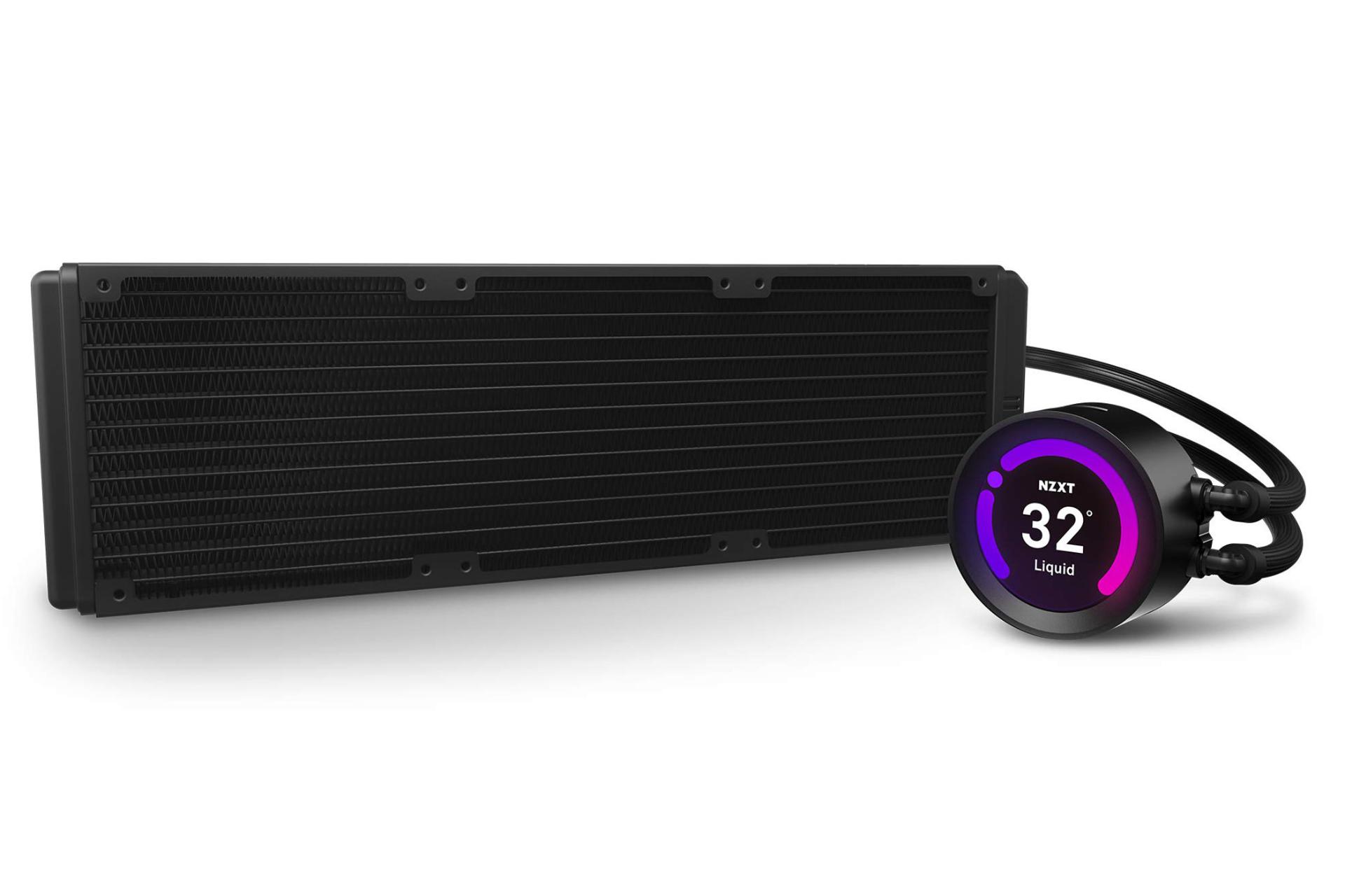 نمایشگر روی پمپ خنک کننده مایع ان زی ایکس تی Kraken Z73 RGB