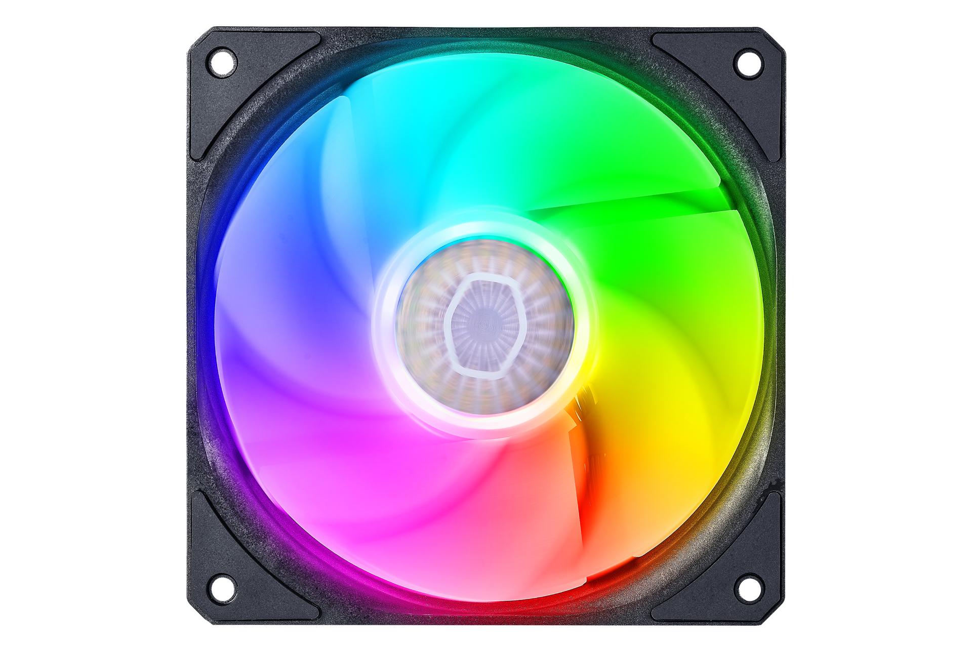 مرجع متخصصين ايران نماي روبرو فن كيس كولر مستر SICKLEFLOW 120 ARGB